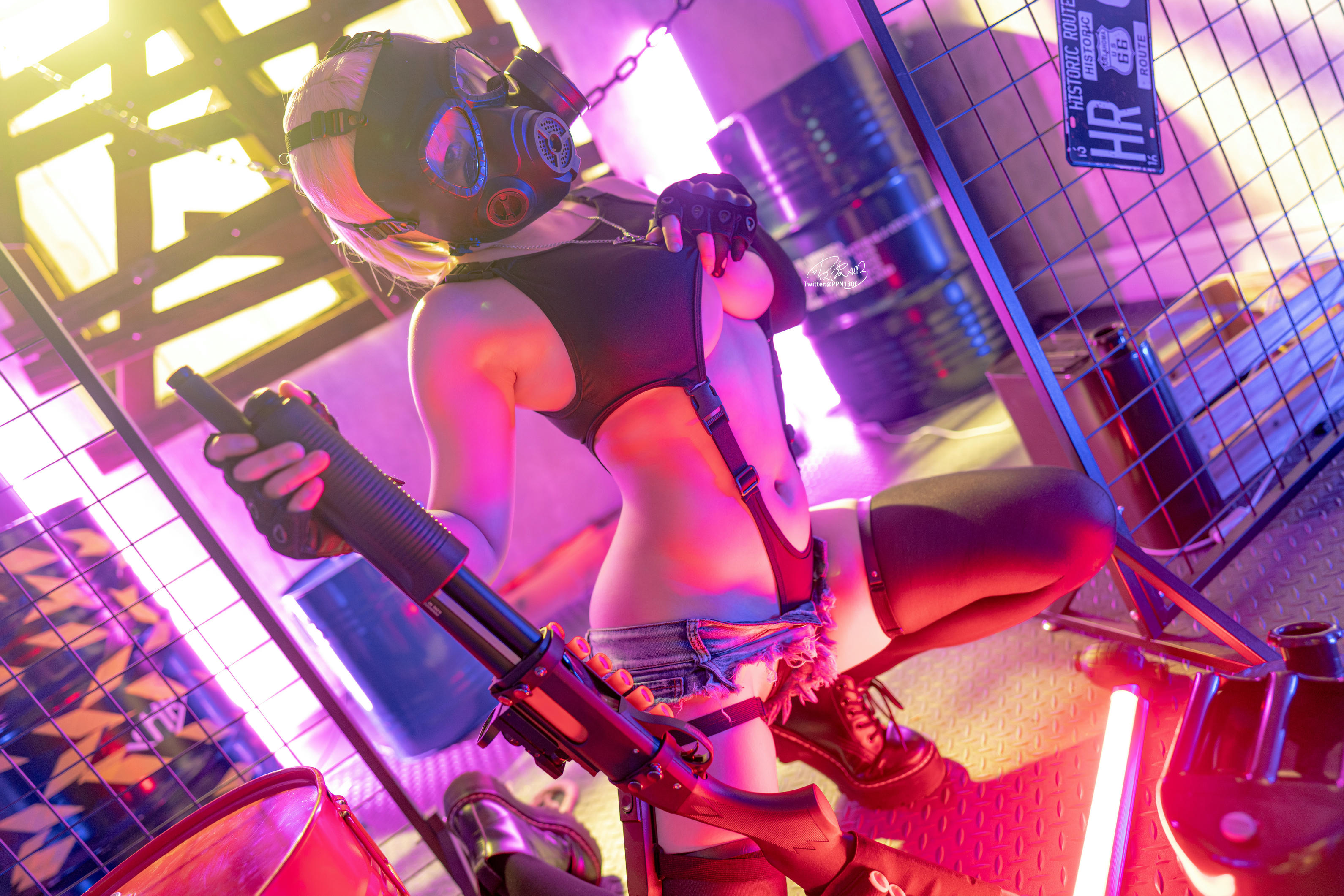 皮皮奶可可爱了啦 NO.037 战术背心 [50P-871MB]_第2集