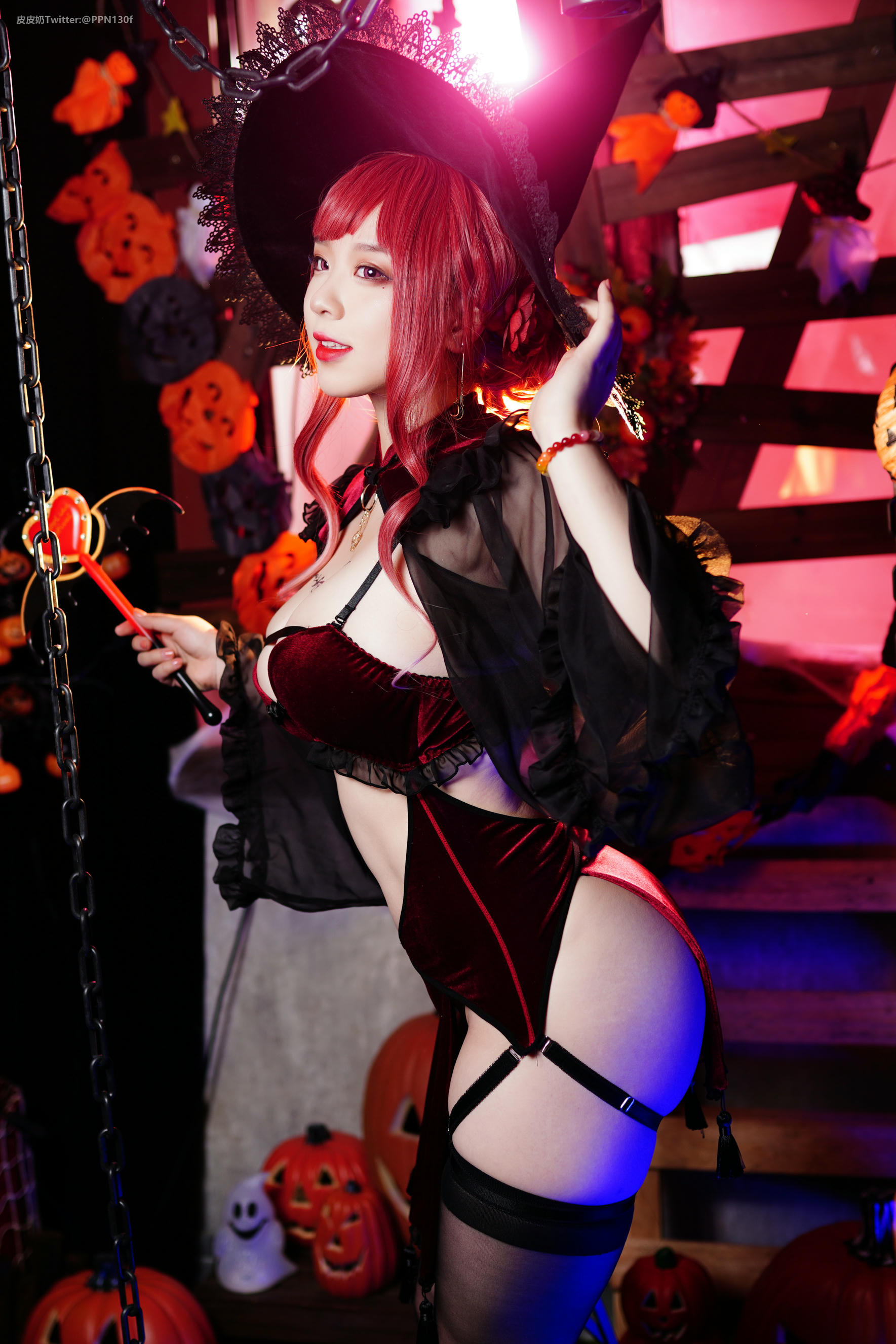 皮皮奶可可爱了啦 NO.038 万圣节女巫 [48P-507MB]-万圣节女巫_第1集