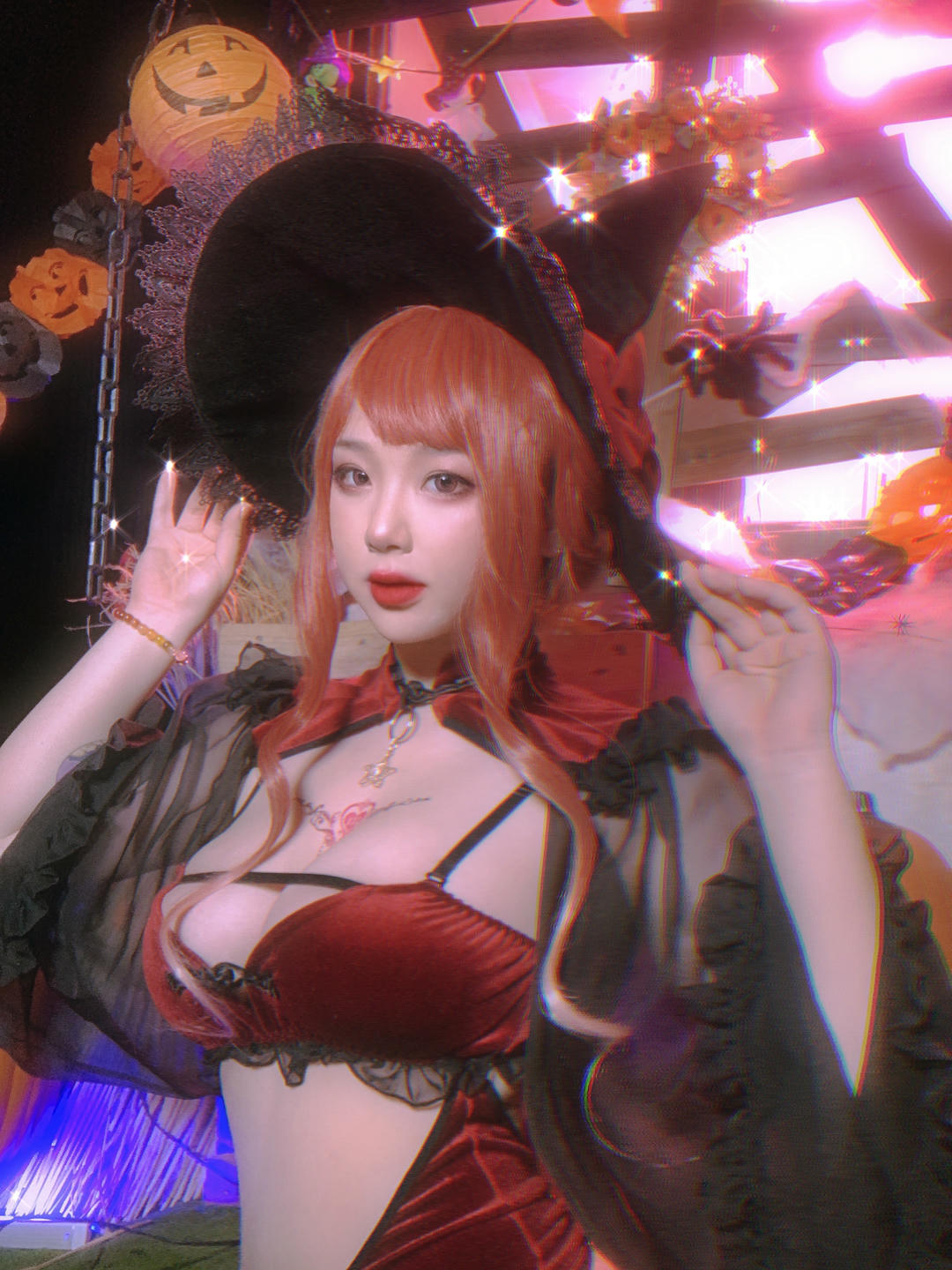 皮皮奶可可爱了啦 NO.038 万圣节女巫 [48P-507MB]-女巫小礼包_第1集