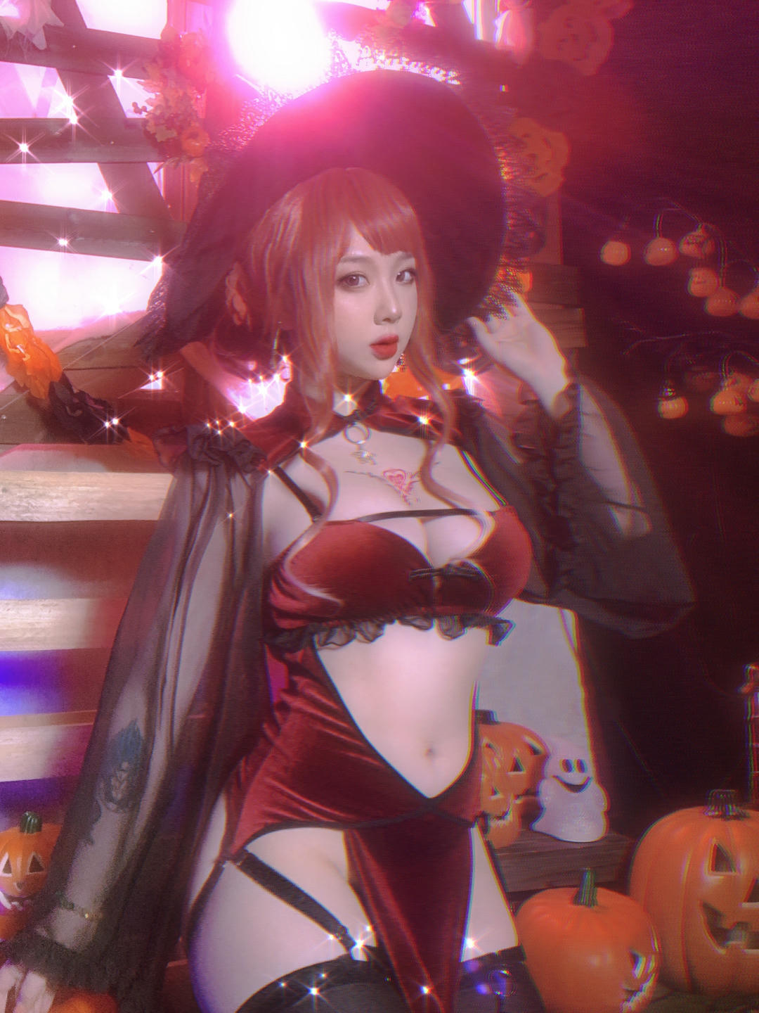 皮皮奶可可爱了啦 NO.038 万圣节女巫 [48P-507MB]-女巫小礼包_第1集