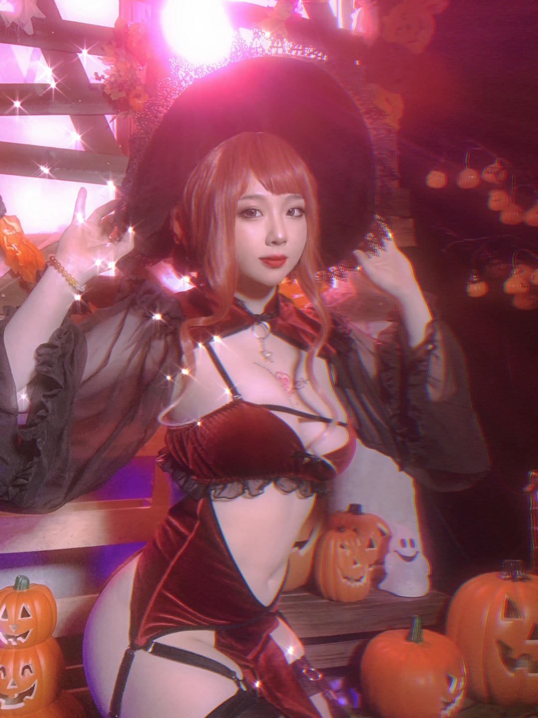 皮皮奶可可爱了啦 NO.038 万圣节女巫 [48P-507MB]-女巫小礼包_第1集