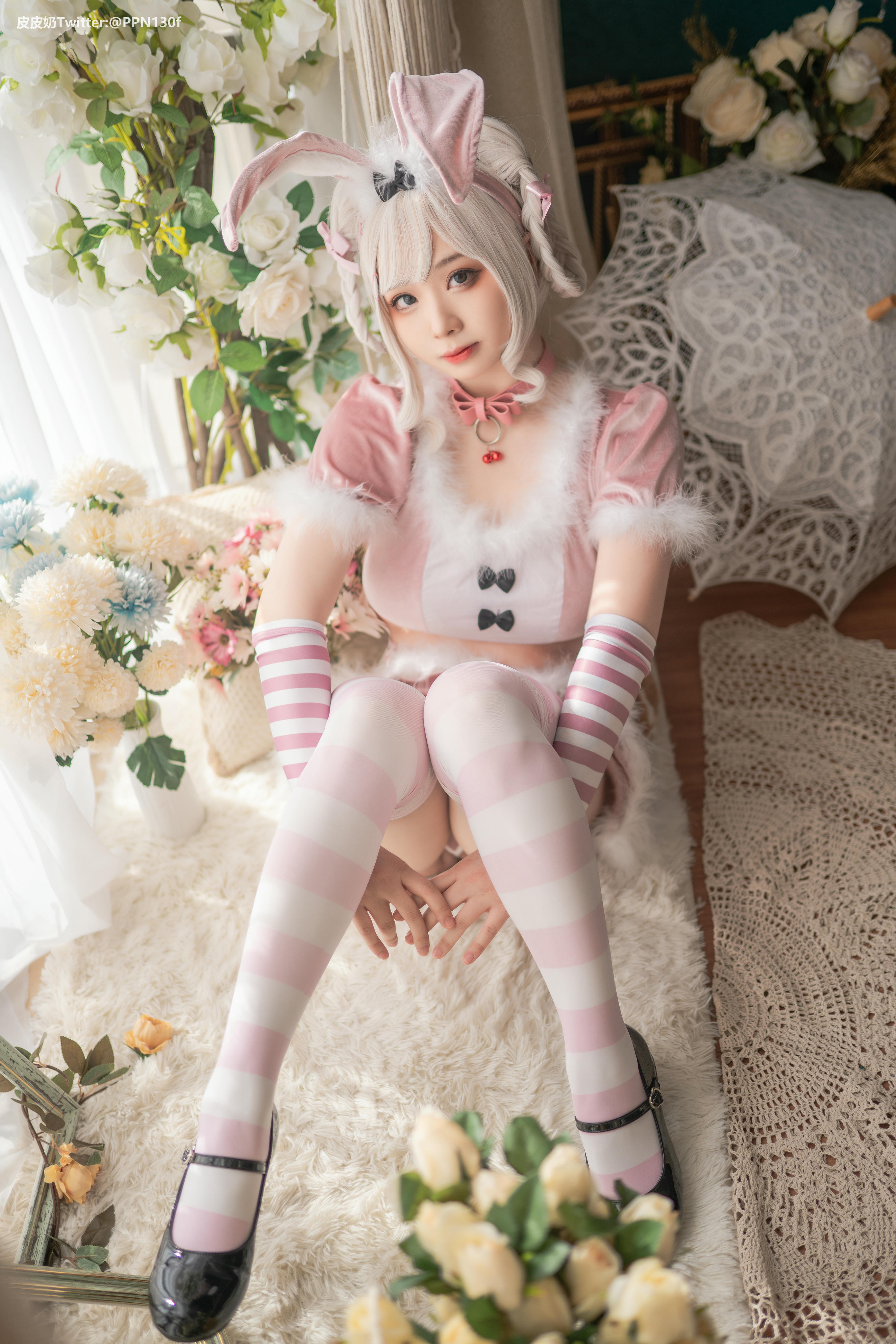 皮皮奶可可爱了啦 NO.039 粉色兔兔 [71P-1.65GB]_第1集