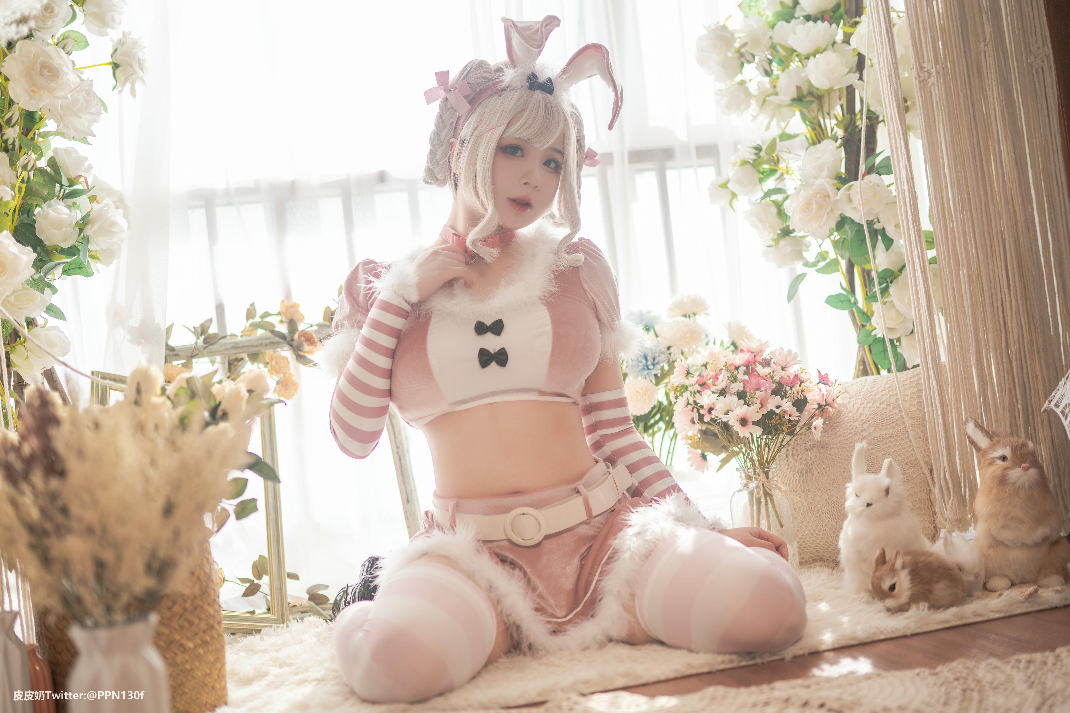 皮皮奶可可爱了啦 NO.039 粉色兔兔 [71P-1.65GB]_第1集