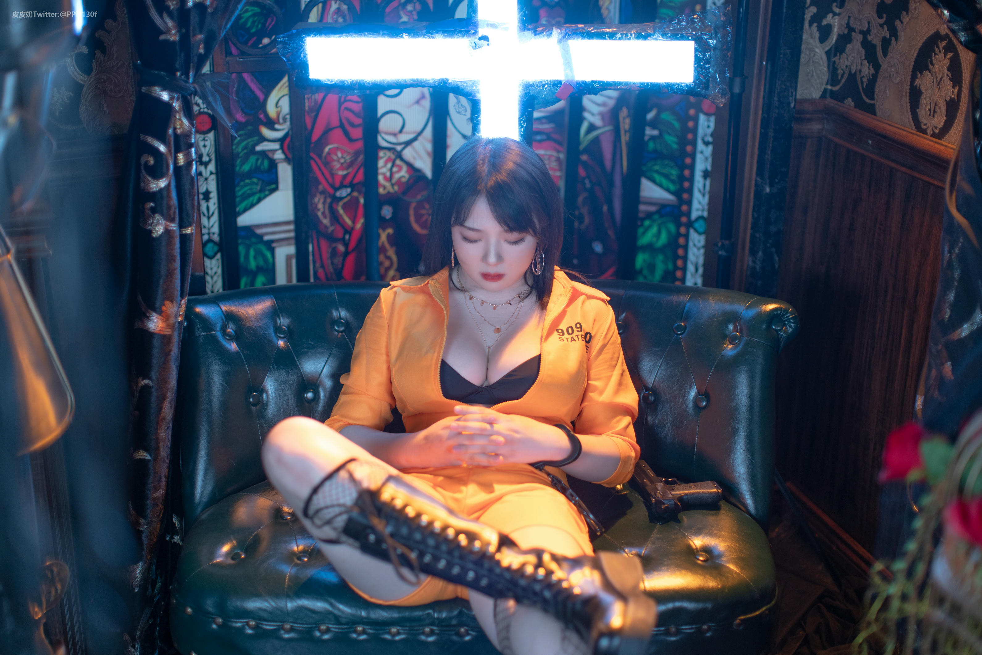 皮皮奶可可爱了啦 NO.044 x喵零 匪警 [60P-0.98GB]_第2集