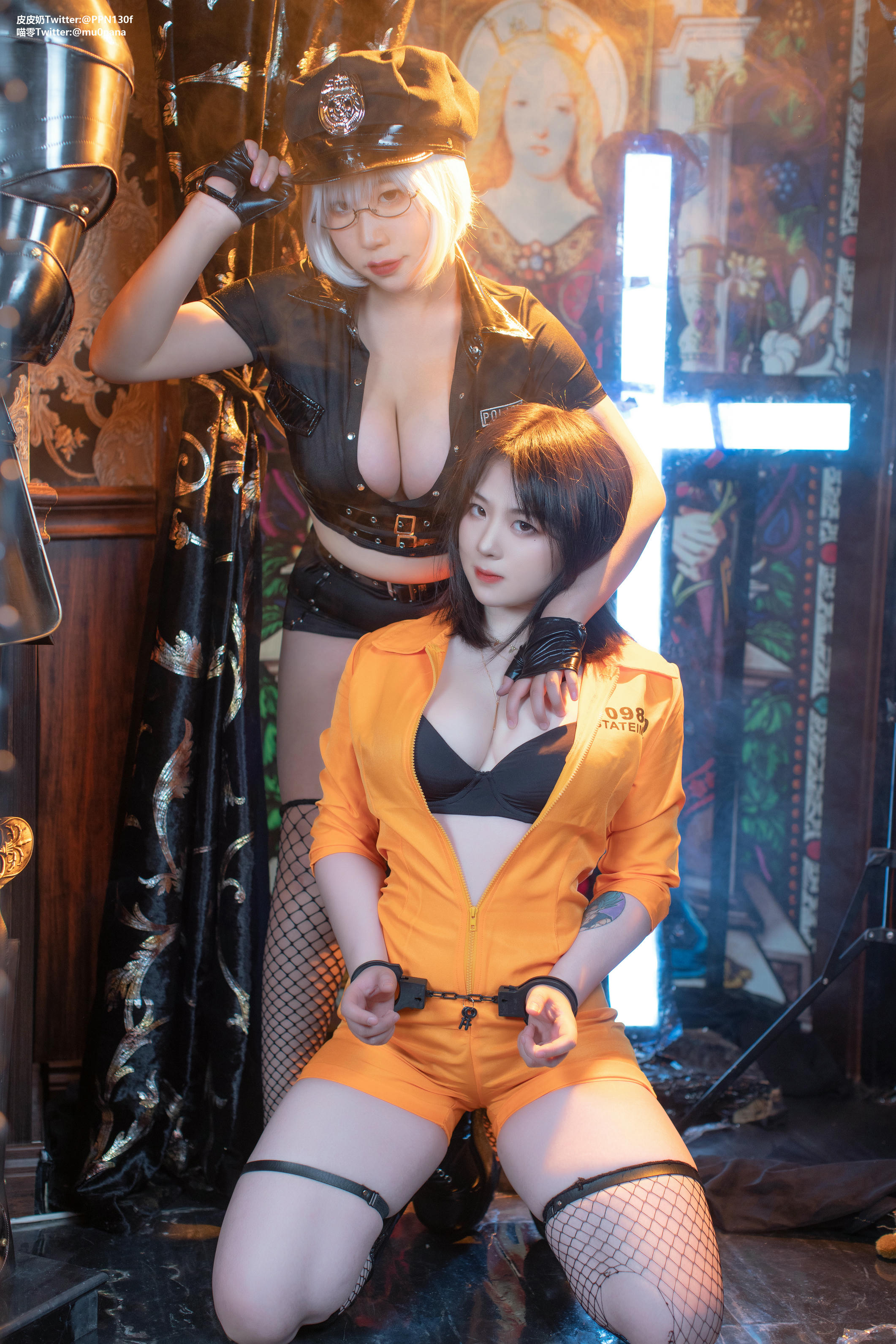 皮皮奶可可爱了啦 NO.044 x喵零 匪警 [60P-0.98GB]_第1集