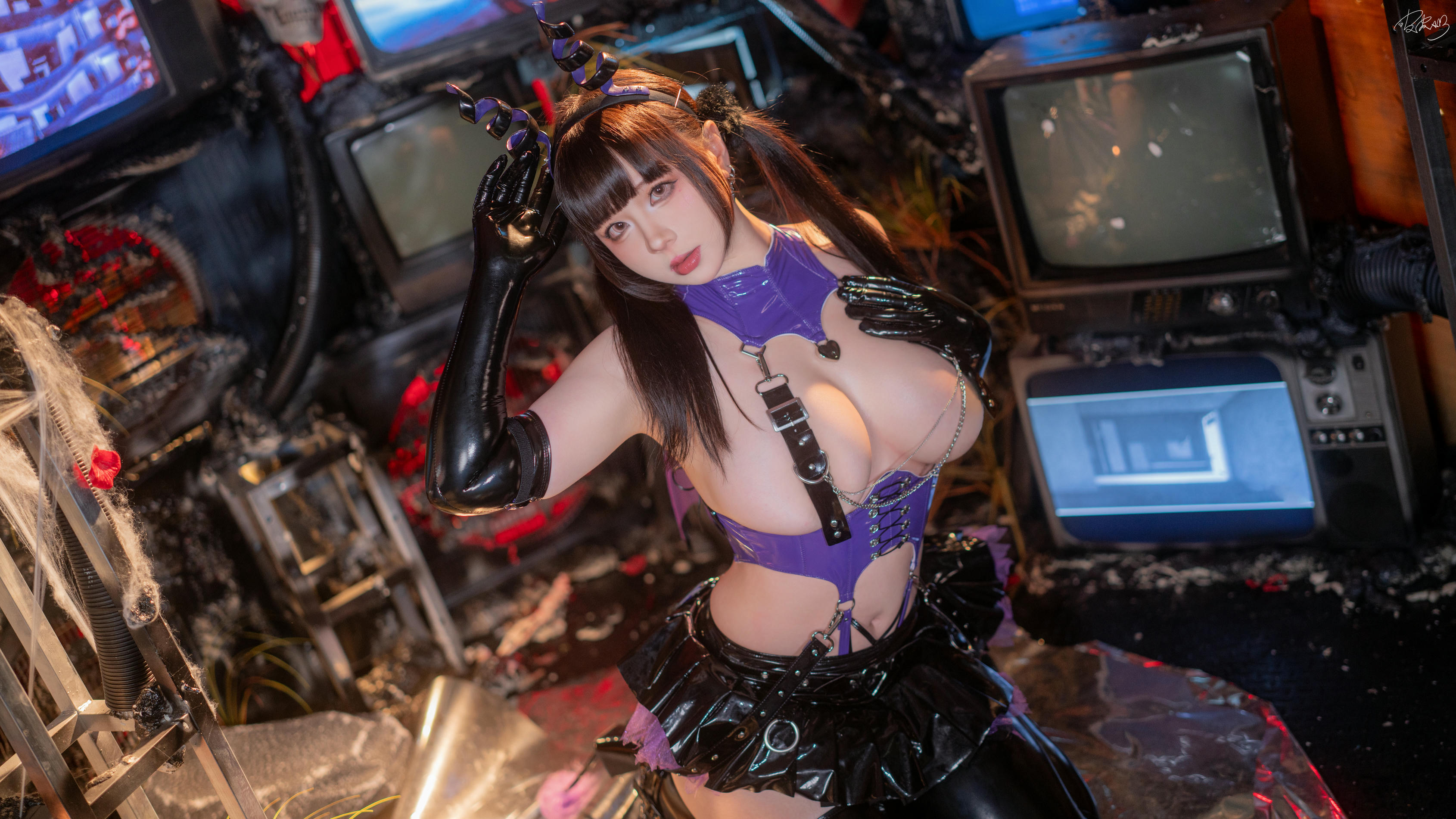 皮皮奶可可爱了啦 NO.059 赛博魅魔[100P-1V-1.37G]_第1集