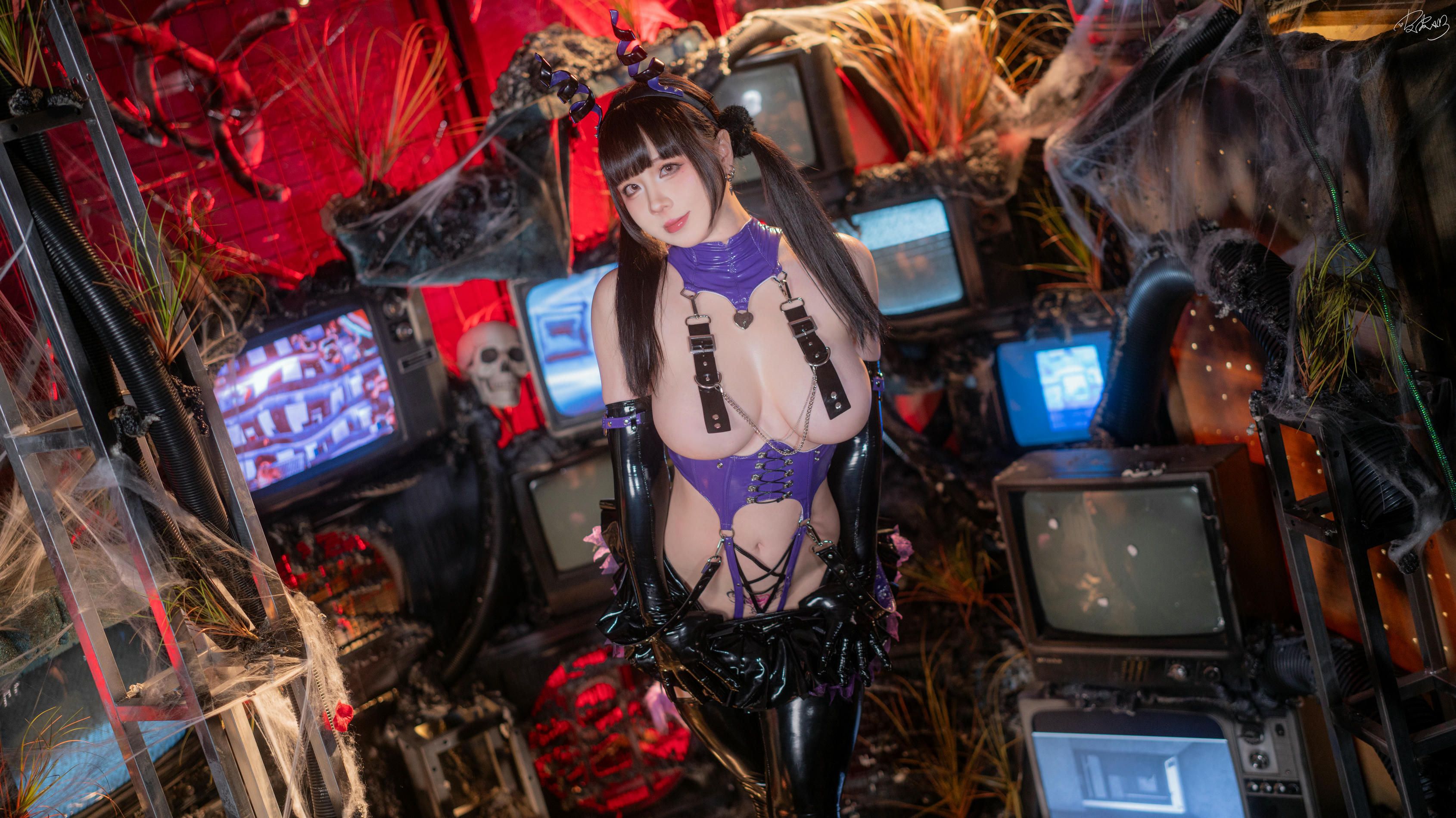 皮皮奶可可爱了啦 NO.059 赛博魅魔[100P-1V-1.37G]_第2集