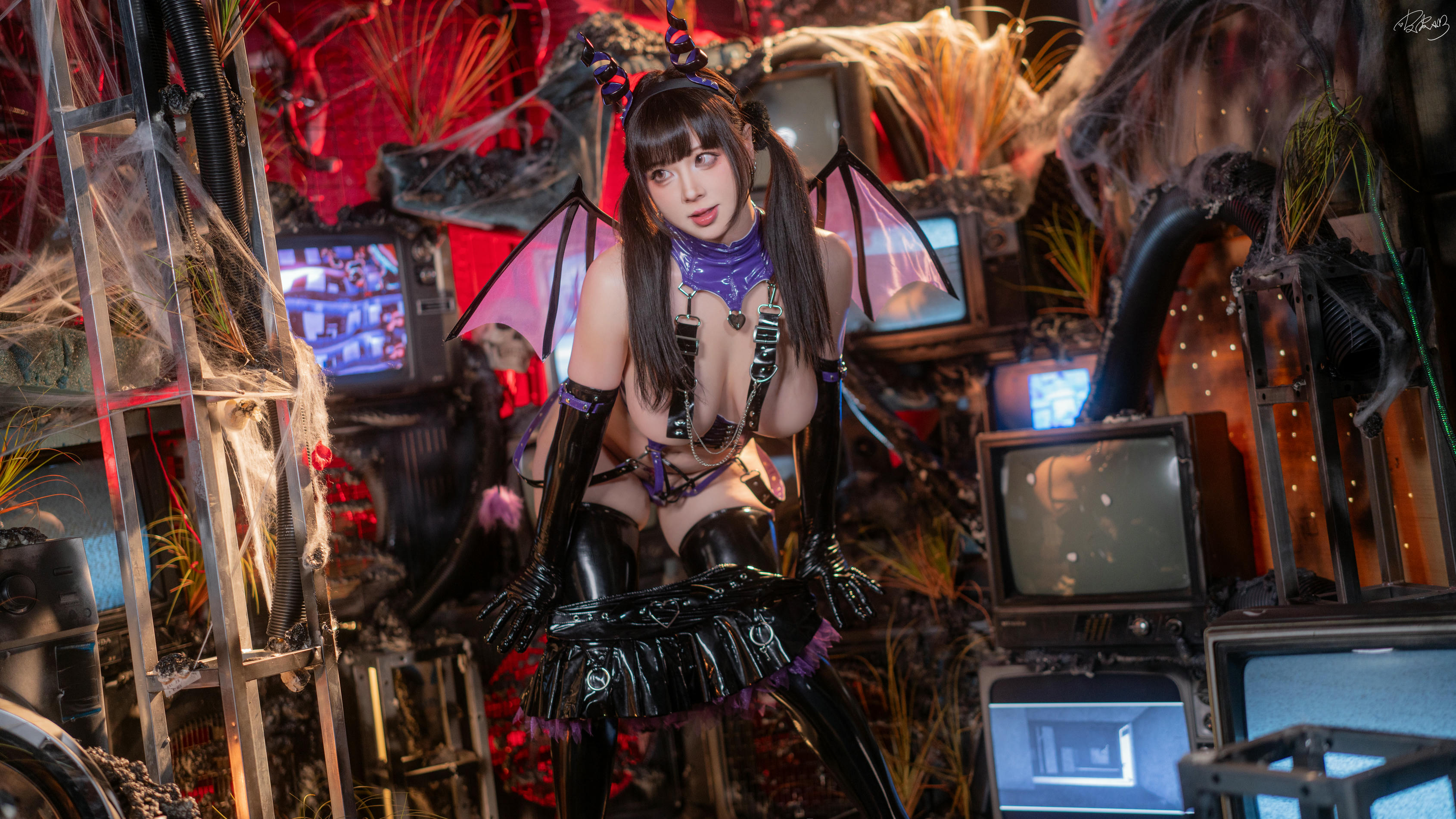 皮皮奶可可爱了啦 NO.059 赛博魅魔[100P-1V-1.37G]_第2集