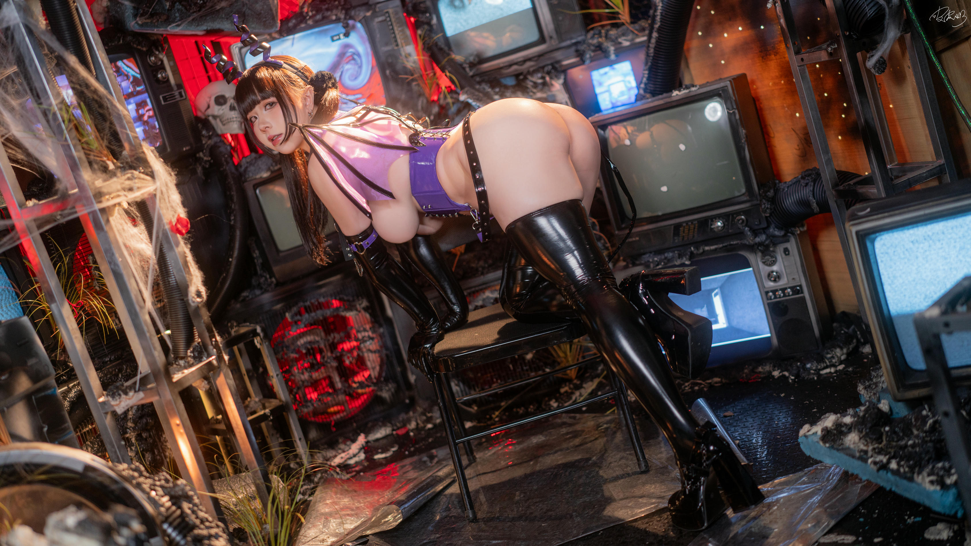 皮皮奶可可爱了啦 NO.059 赛博魅魔[100P-1V-1.37G]_第3集