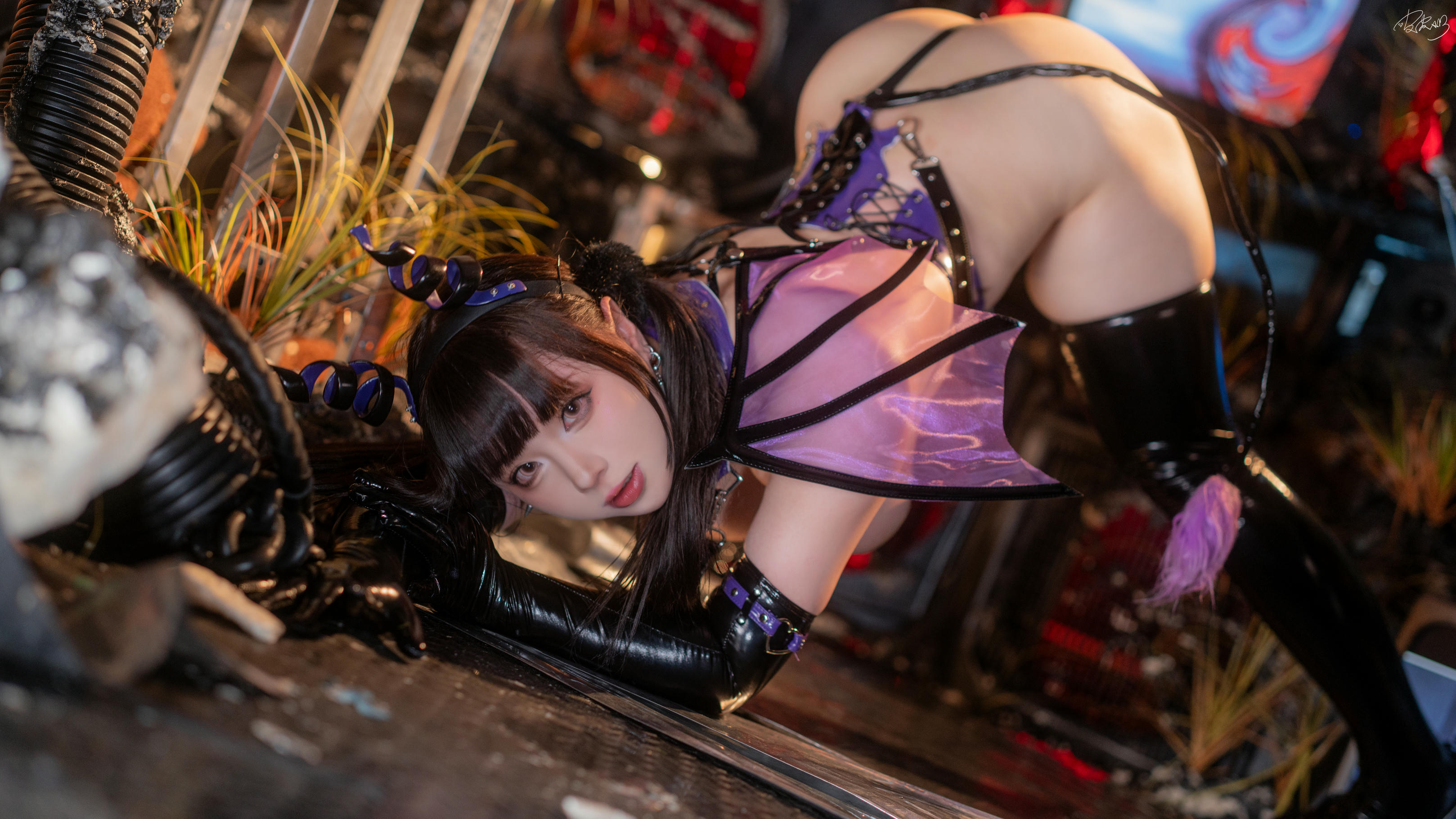 皮皮奶可可爱了啦 NO.059 赛博魅魔[100P-1V-1.37G]_第4集