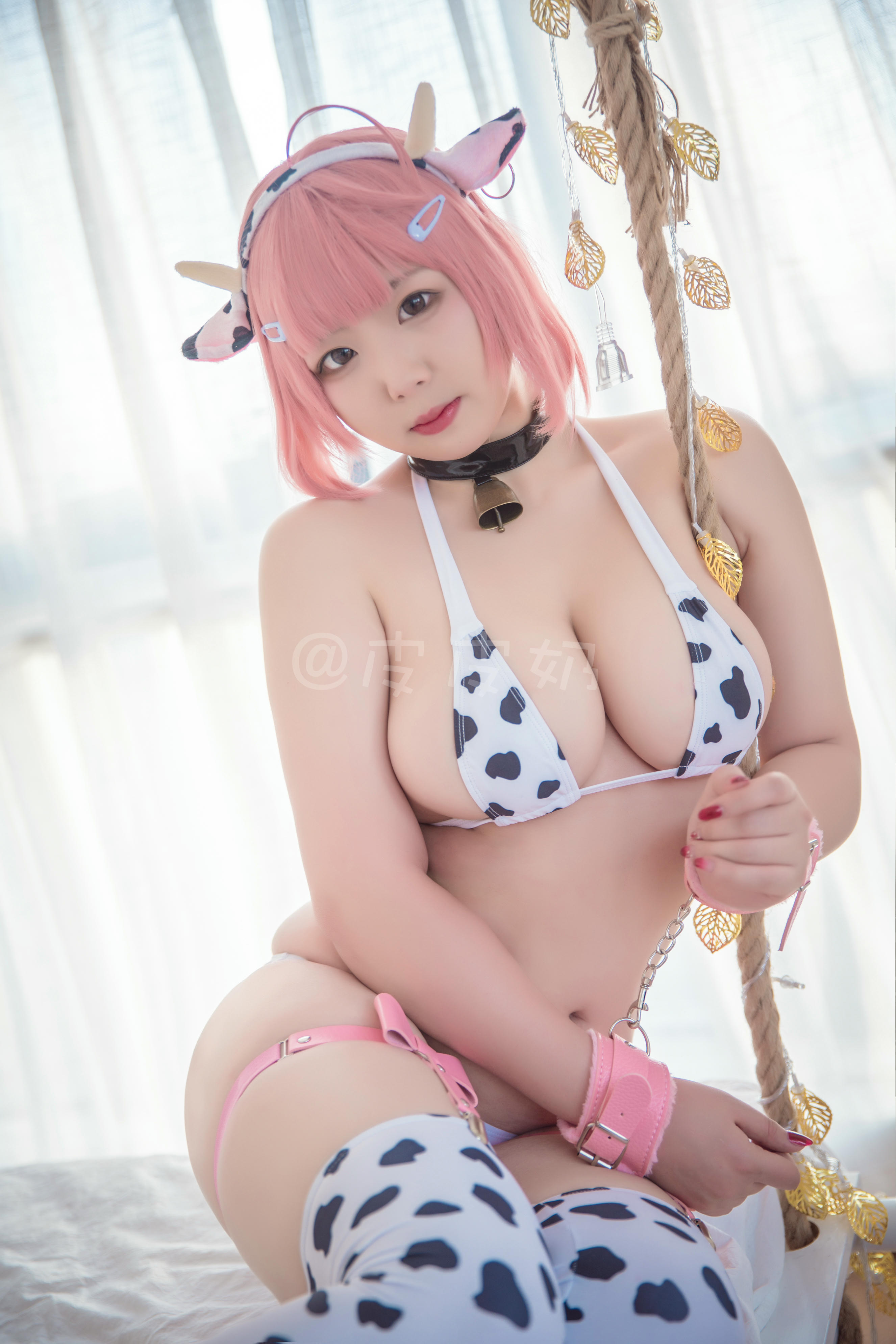 皮皮奶可可爱了啦 NO.009 奶牛套装 [90P-1.29GB]-1、奶牛套装_第1集