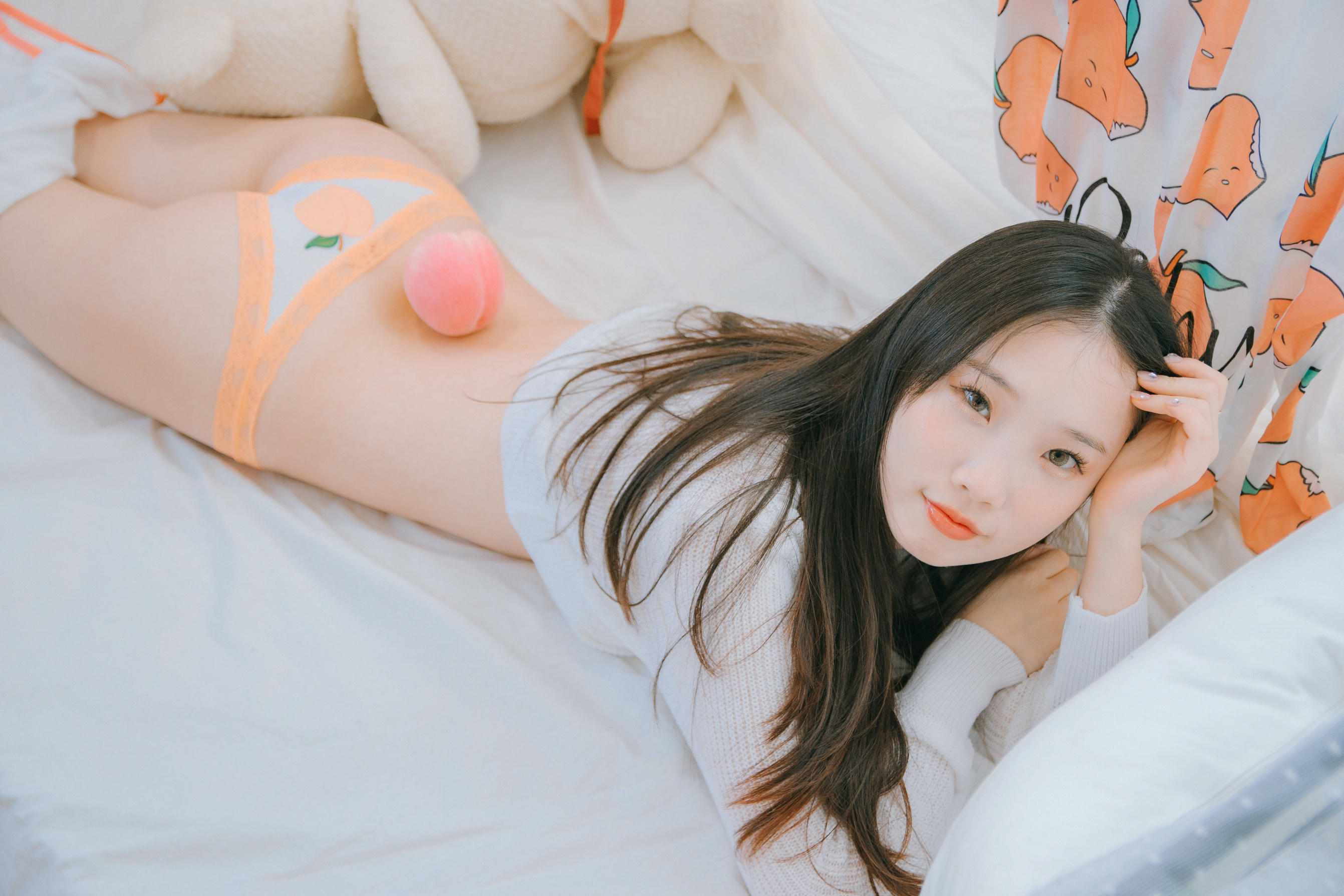 韩国清纯美女-Pureding (퓨딩) NO.002 Peach [50P2V-1.65GB]_第3集