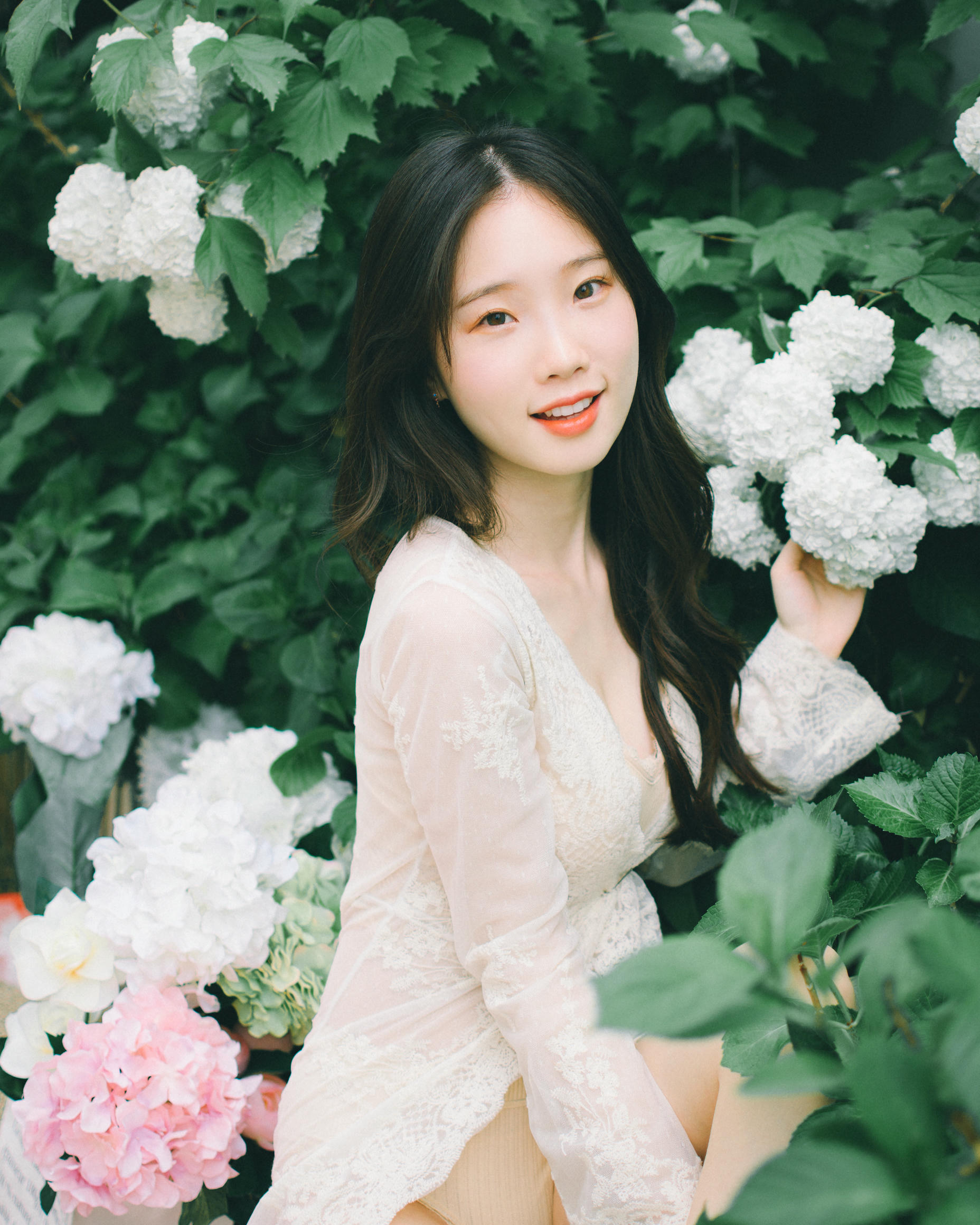 韩国清纯美女-Pureding (퓨딩) NO.007 Flower Shower [42P+1V／856MB]_第1集