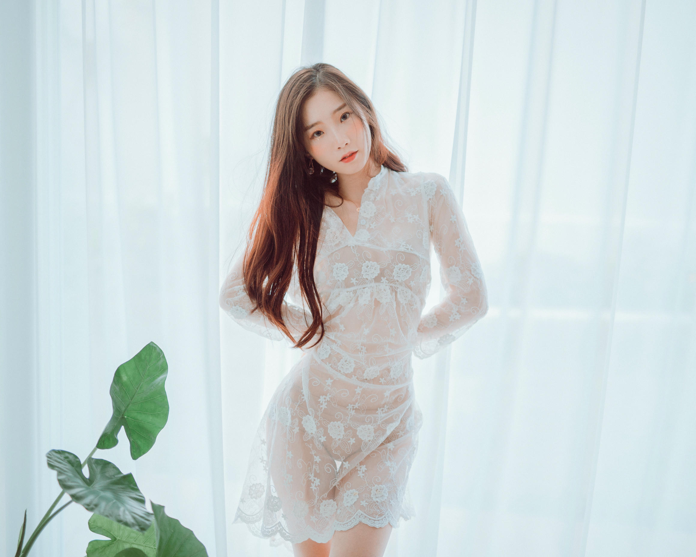 韩国清纯美女-Pureding (퓨딩) NO.007 Flower Shower [42P+1V／856MB]_第1集