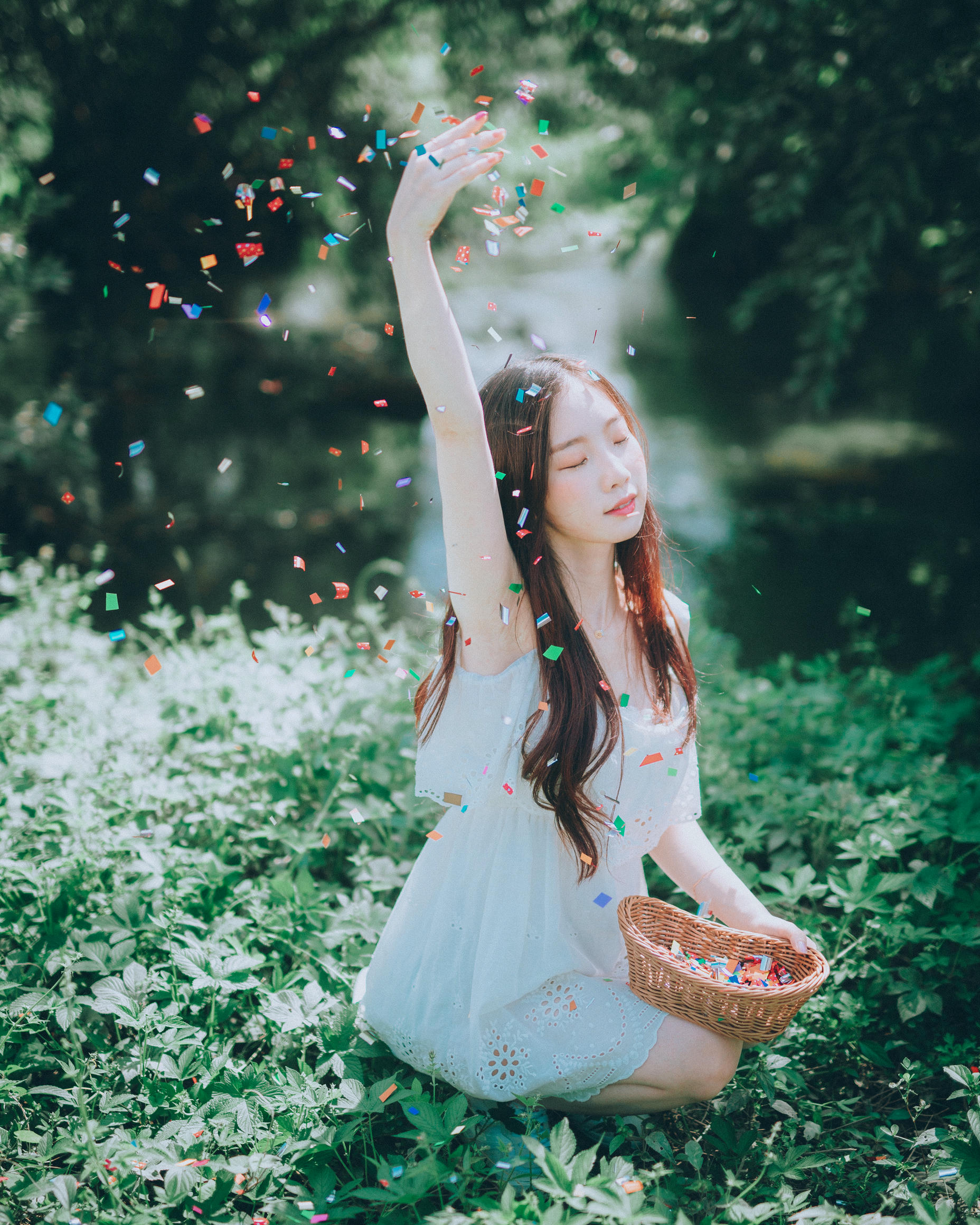 韩国清纯美女-Pureding (퓨딩) NO.007 Flower Shower [42P+1V／856MB]_第1集