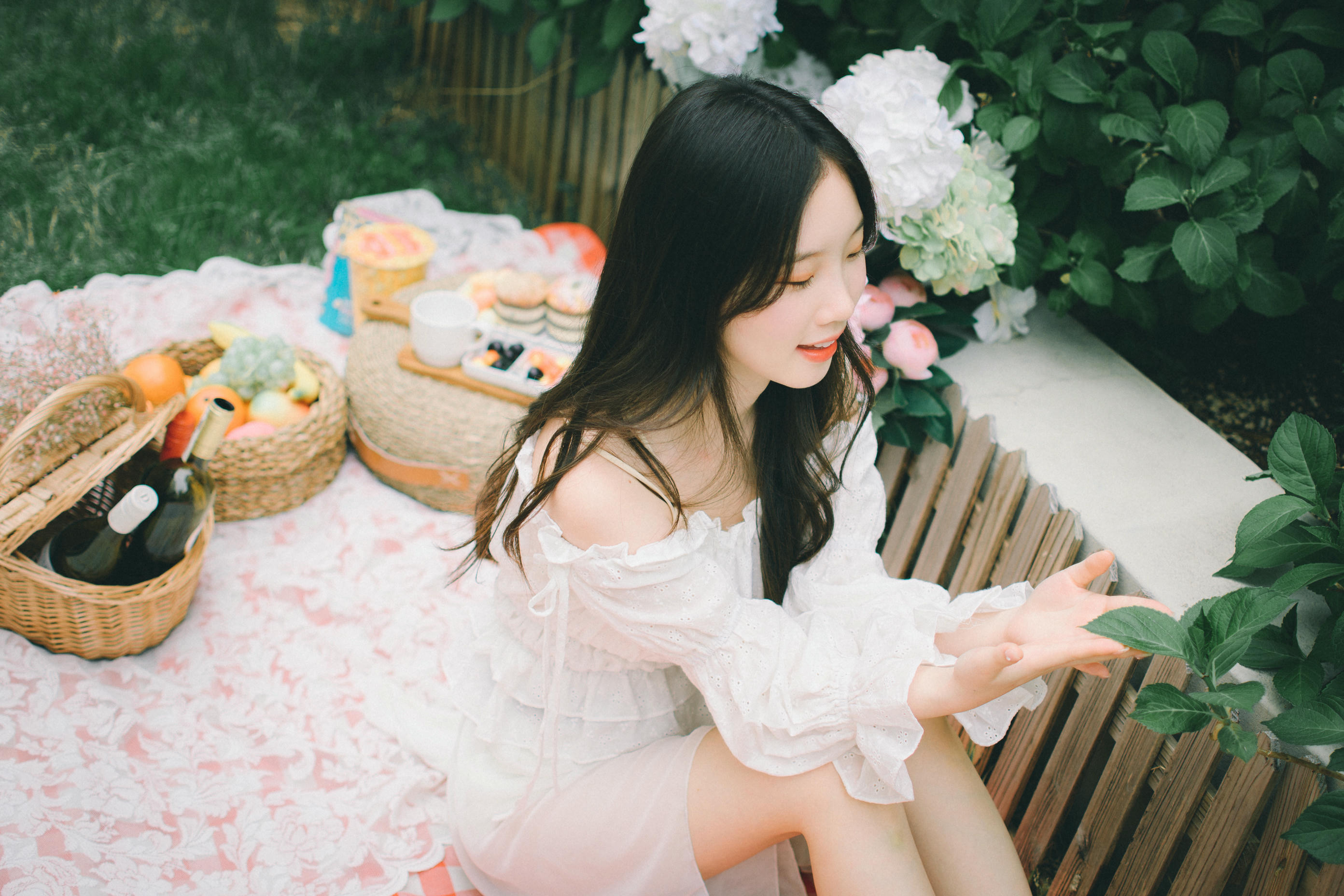 韩国清纯美女-Pureding (퓨딩) NO.007 Flower Shower [42P+1V／856MB]_第1集