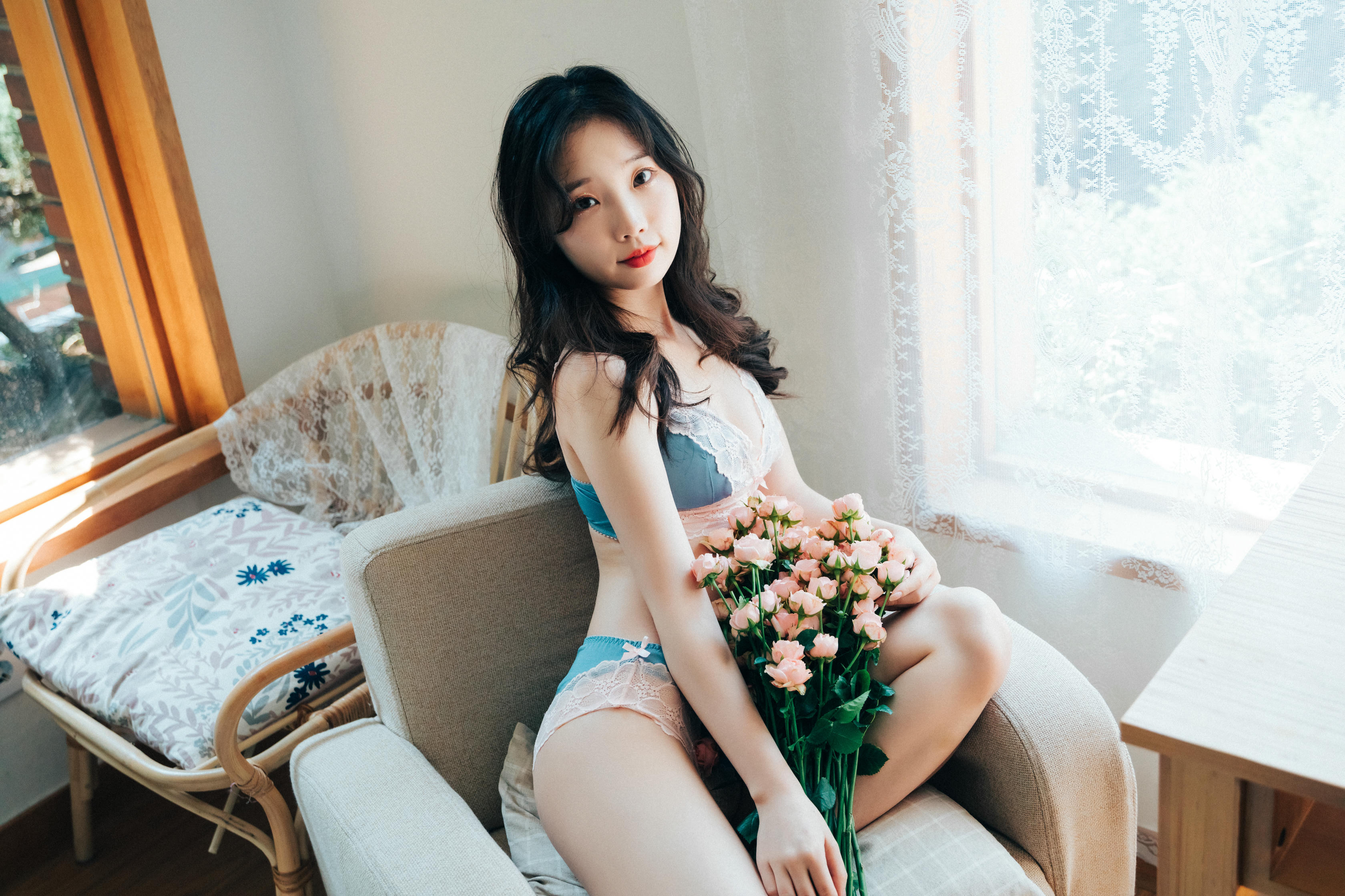 韩国清纯美女-Pureding (퓨딩) NO.008 Rose day [72P／1.08GB]_第2集