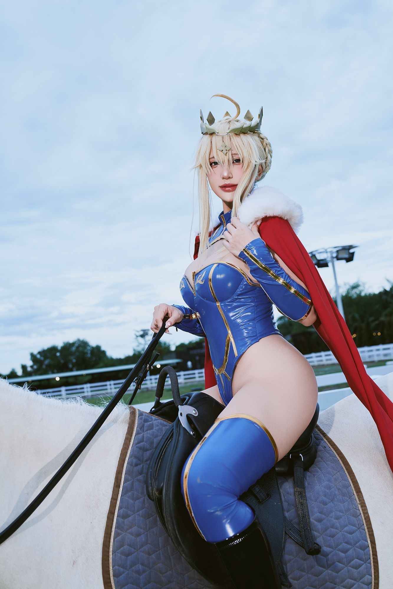 越南美女coser puypuychan - NO.007 プィプィ (Puypuychan) cosplay Artoria Lancer FateGrand Order [180P22V 496MB]-Pic_第1集