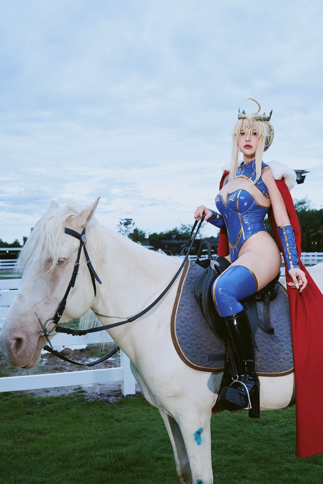 越南美女coser puypuychan - NO.007 プィプィ (Puypuychan) cosplay Artoria Lancer FateGrand Order [180P22V 496MB]-Pic_第1集