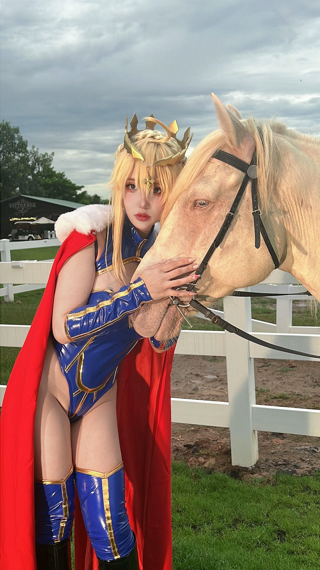 越南美女coser puypuychan - NO.007 プィプィ (Puypuychan) cosplay Artoria Lancer FateGrand Order [180P22V 496MB]-Pic_第8集