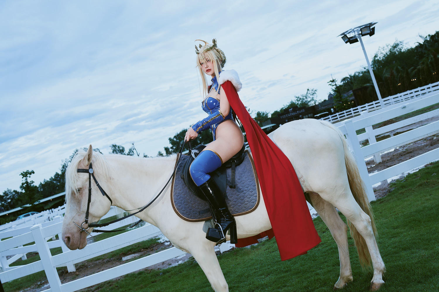 越南美女coser puypuychan - NO.007 プィプィ (Puypuychan) cosplay Artoria Lancer FateGrand Order [180P22V 496MB]-Pic_第1集