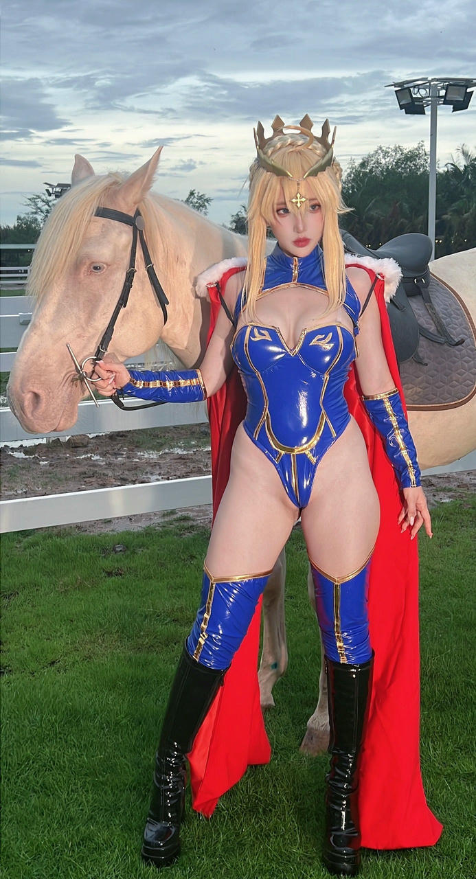 越南美女coser puypuychan - NO.007 プィプィ (Puypuychan) cosplay Artoria Lancer FateGrand Order [180P22V 496MB]-Pic_第9集