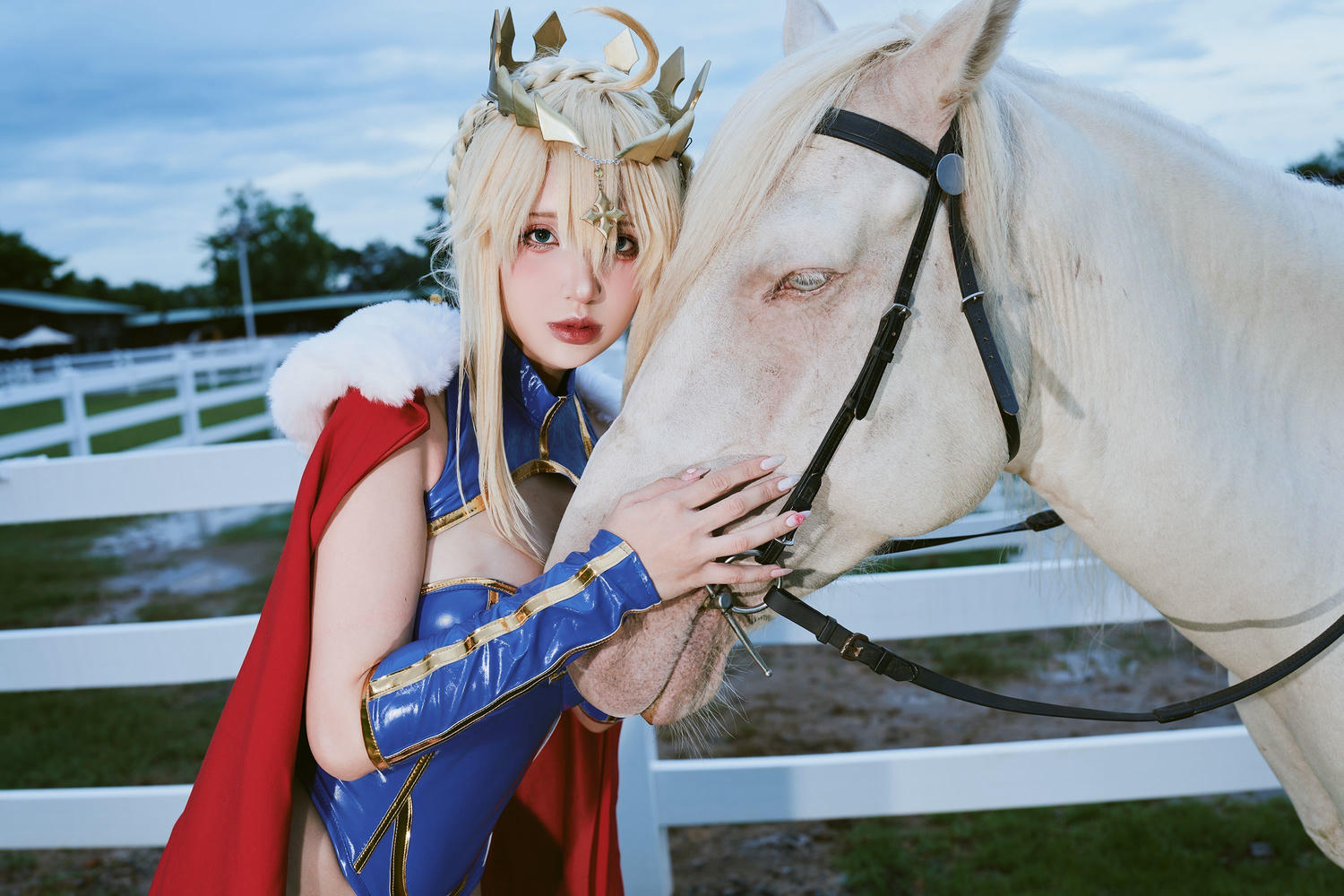 越南美女coser puypuychan - NO.007 プィプィ (Puypuychan) cosplay Artoria Lancer FateGrand Order [180P22V 496MB]-Pic_第1集