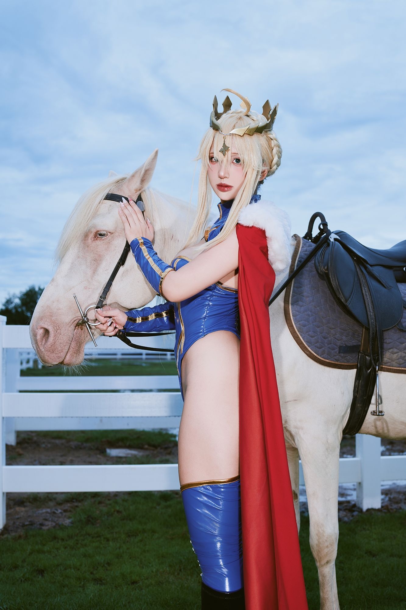 越南美女coser puypuychan - NO.007 プィプィ (Puypuychan) cosplay Artoria Lancer FateGrand Order [180P22V 496MB]-Pic_第2集