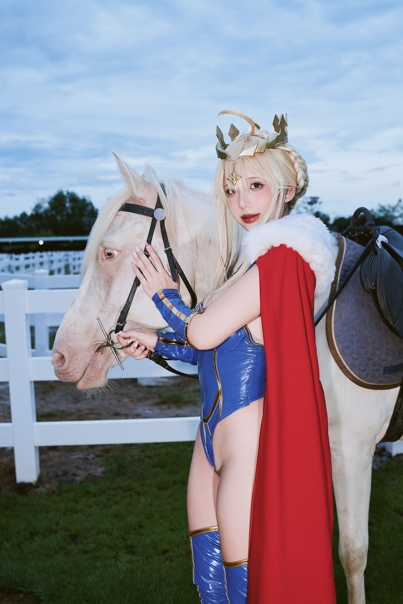 越南美女coser puypuychan - NO.007 プィプィ (Puypuychan) cosplay Artoria Lancer FateGrand Order [180P22V 496MB]-Pic_第2集