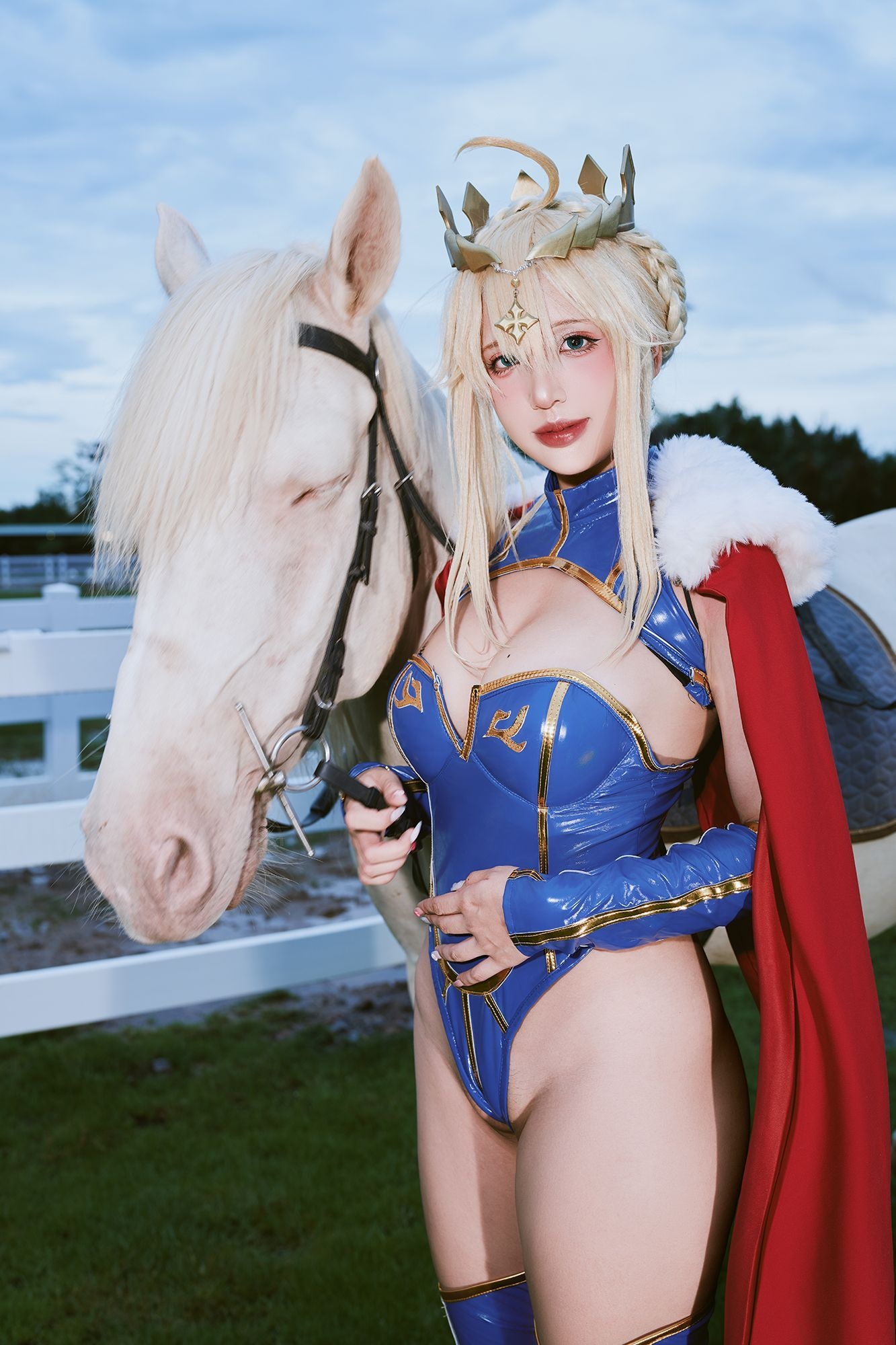 越南美女coser puypuychan - NO.007 プィプィ (Puypuychan) cosplay Artoria Lancer FateGrand Order [180P22V 496MB]-Pic_第2集