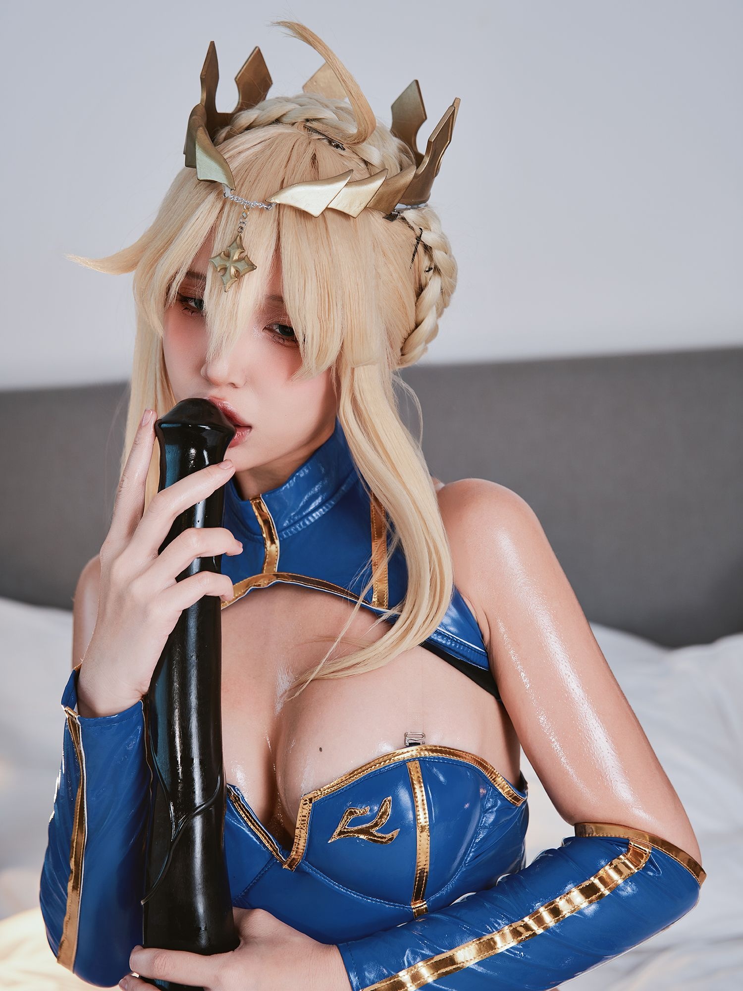 越南美女coser puypuychan - NO.007 プィプィ (Puypuychan) cosplay Artoria Lancer FateGrand Order [180P22V 496MB]-Pic_第5集