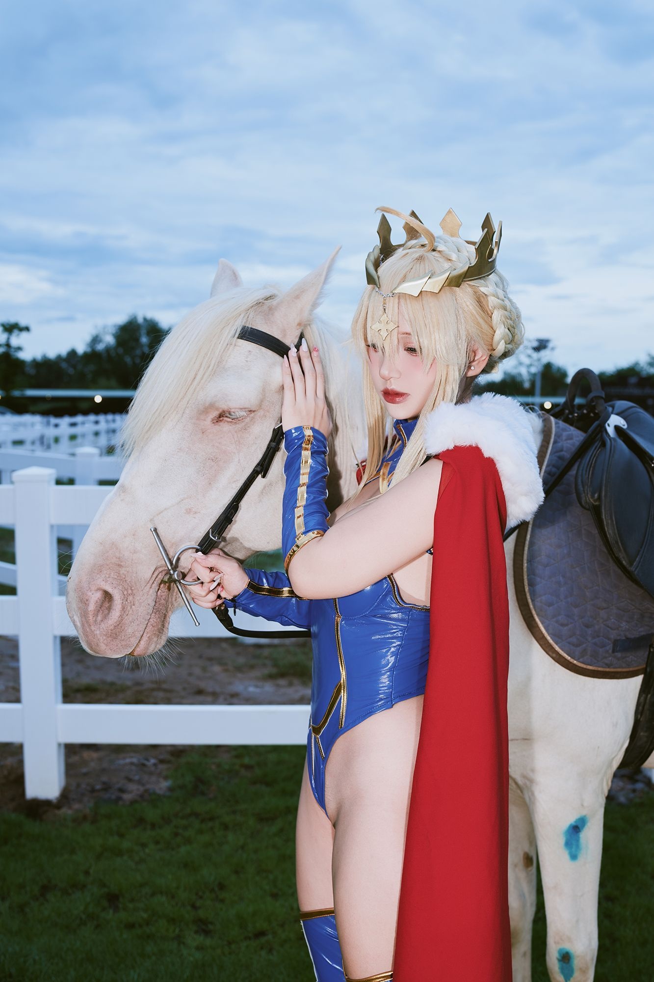 越南美女coser puypuychan - NO.007 プィプィ (Puypuychan) cosplay Artoria Lancer FateGrand Order [180P22V 496MB]-Pic_第1集