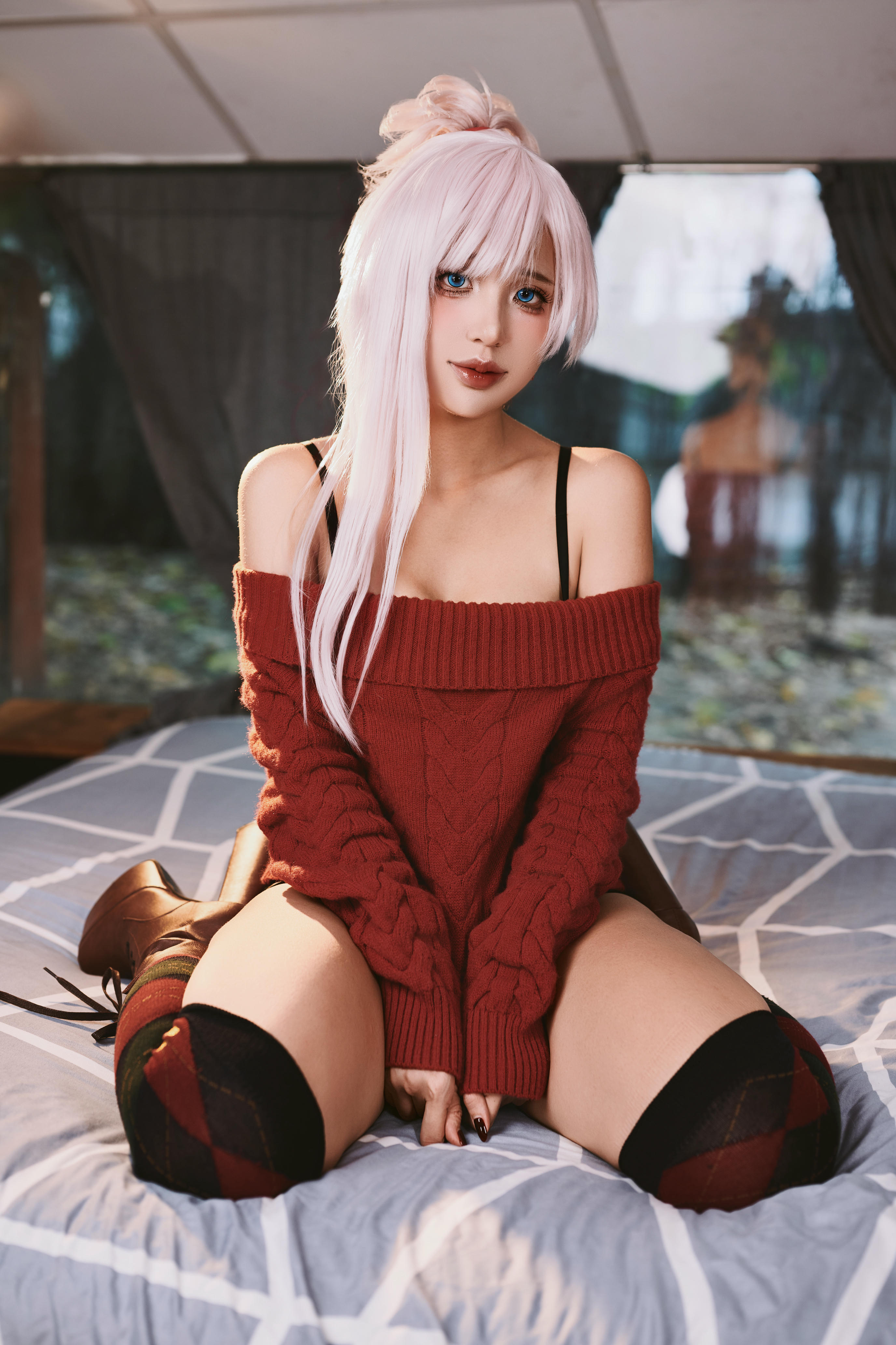 越南美女coser puypuychan - NO.014 家庭主妇武藏 [64P／1.02GB]_第1集