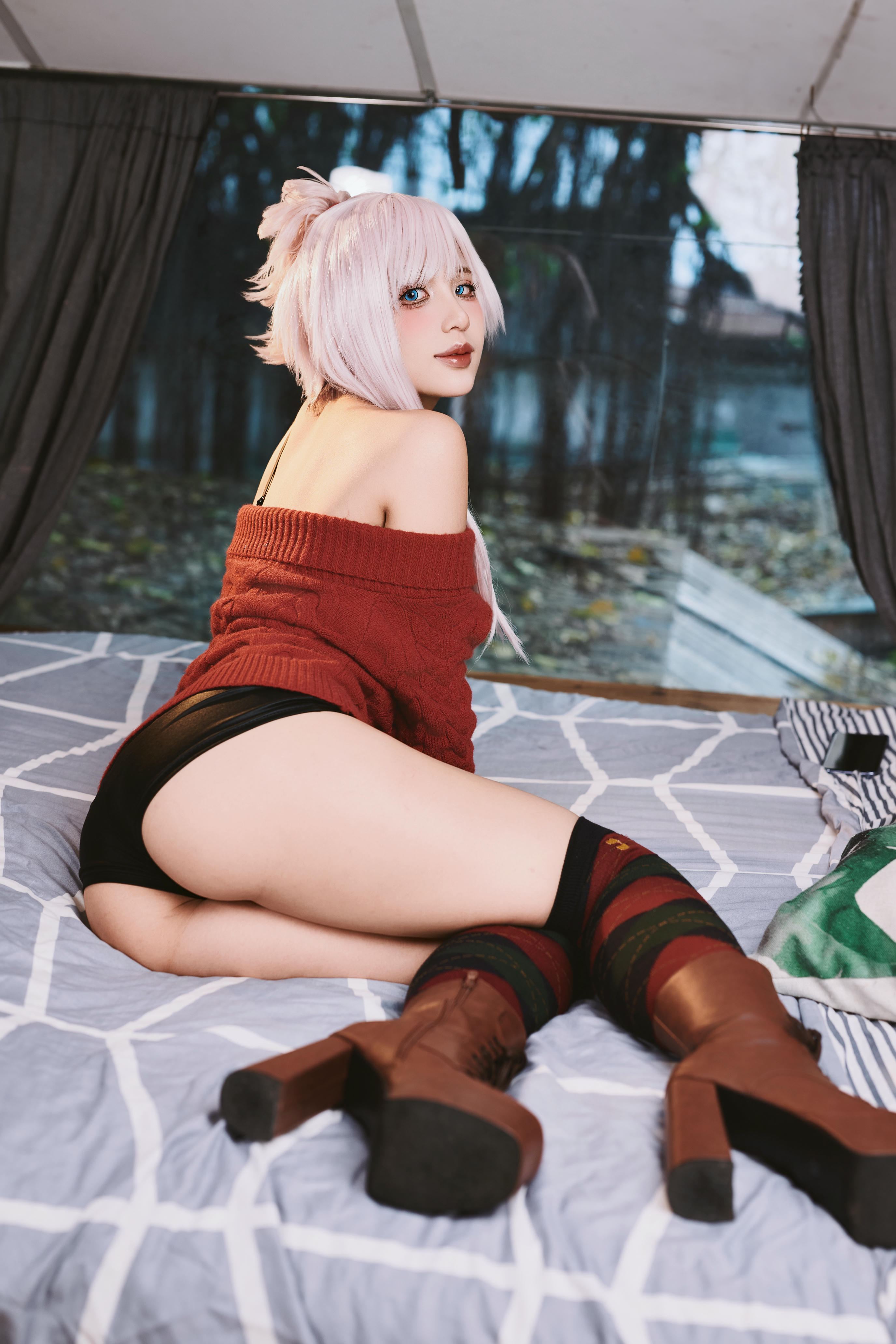越南美女coser puypuychan - NO.014 家庭主妇武藏 [64P／1.02GB]_第1集