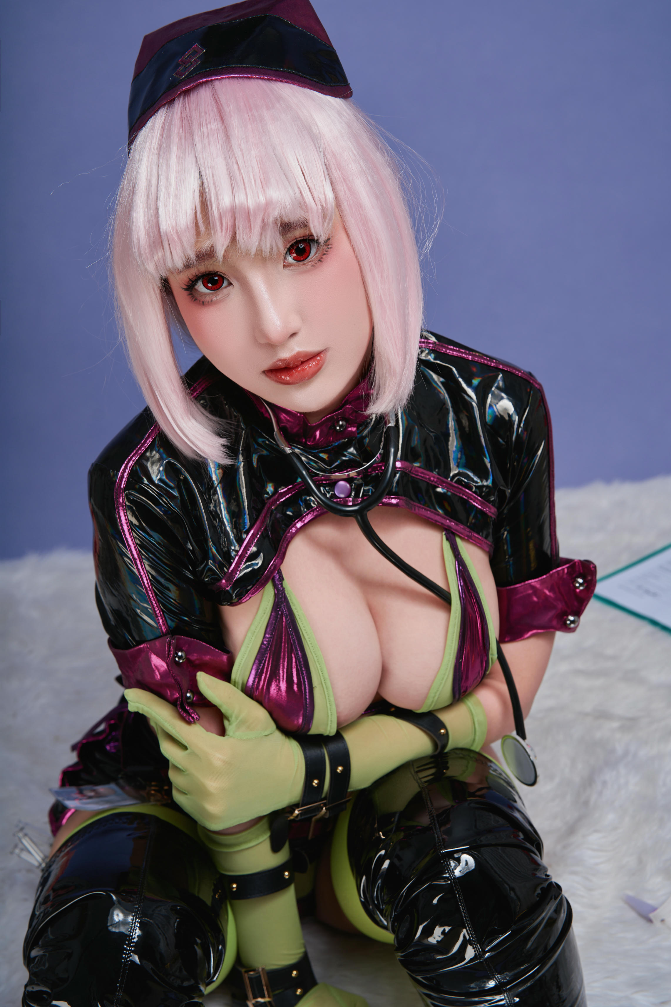越南美女coser puypuychan - NO.015 FGO南丁格尔万圣礼装 [100P8V 1.04GB]-084. Nightingale-HD_第1集