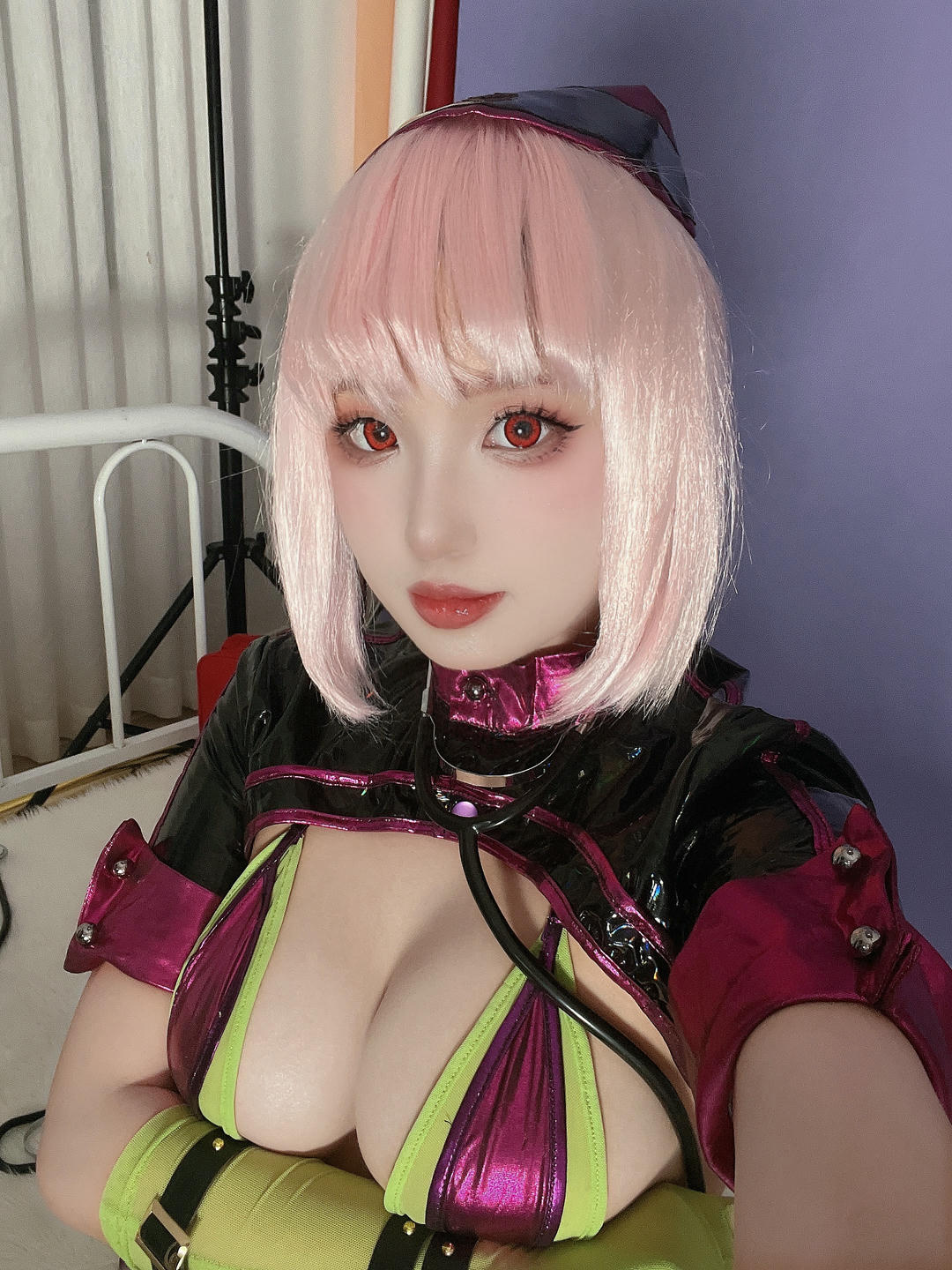 越南美女coser puypuychan - NO.015 FGO南丁格尔万圣礼装 [100P8V 1.04GB]-084. Nightingale-Selfies_第2集