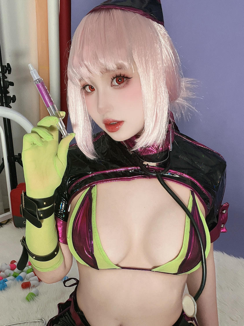 越南美女coser puypuychan - NO.015 FGO南丁格尔万圣礼装 [100P8V 1.04GB]-084. Nightingale-Selfies_第2集