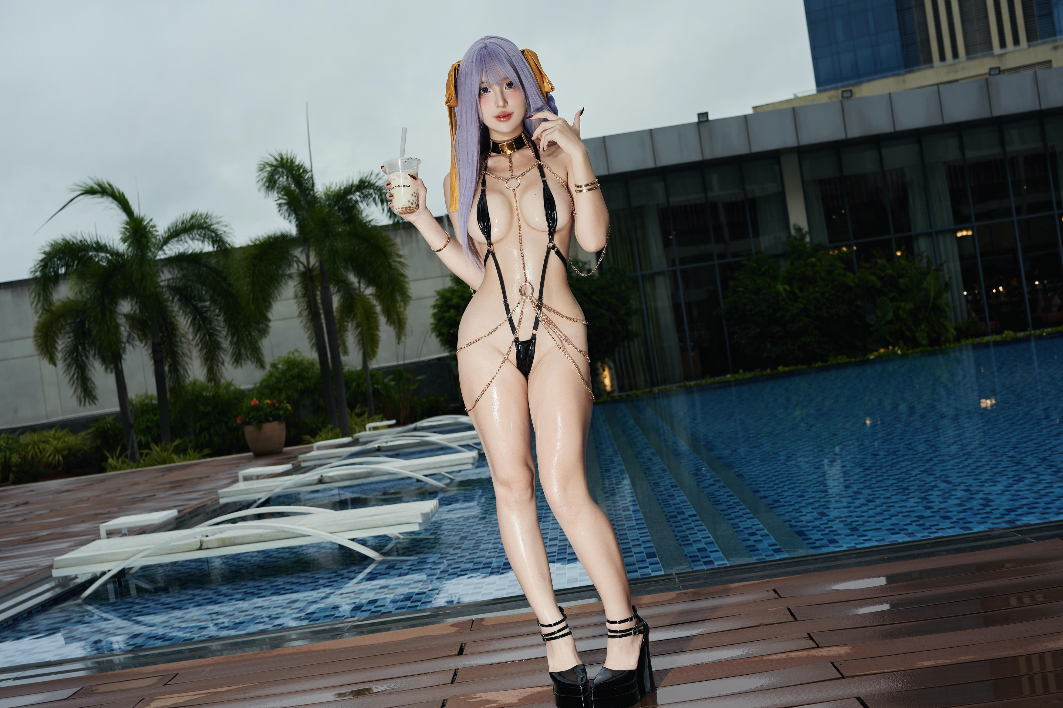 越南美女coser puypuychan - NO.004 10月patreon-BB Du bai [正片184P+7V 1.4G]-174. BB Dubai-HD_第1集