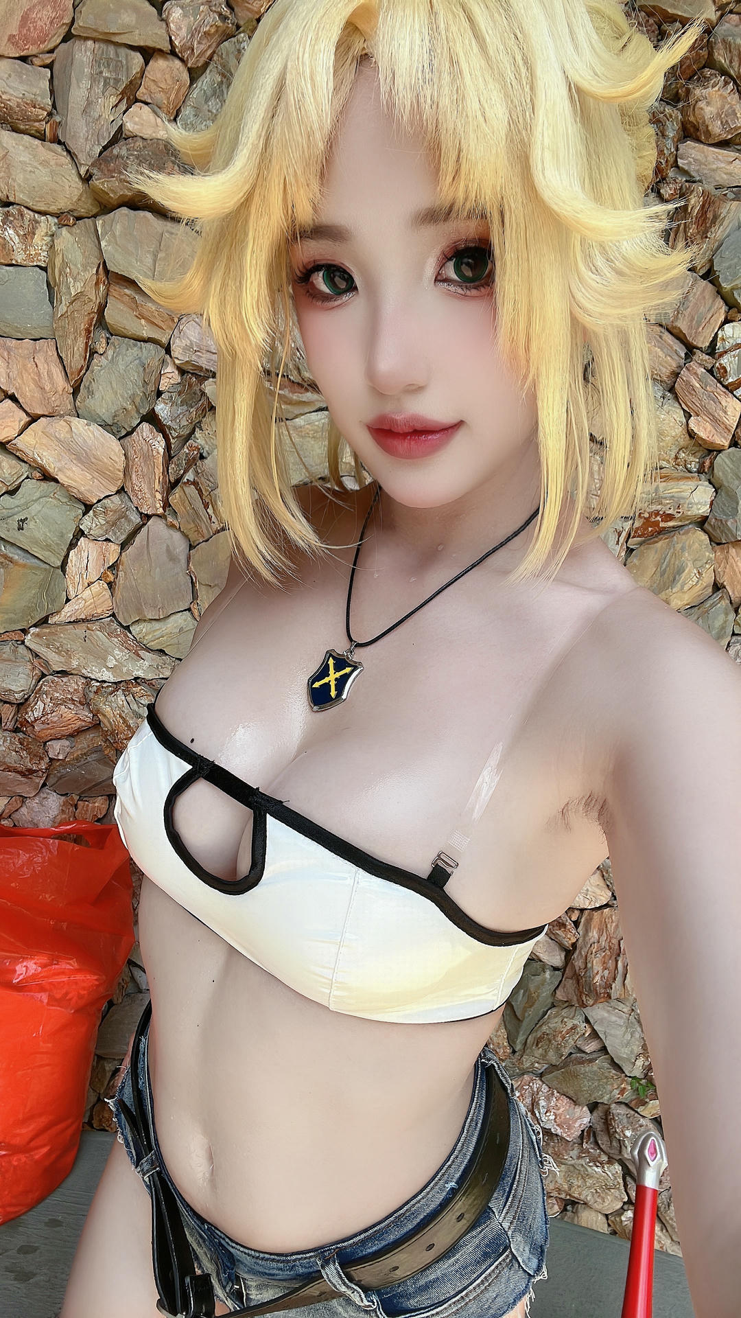 越南美女coser puypuychan - NO.005 プィプィ (Puypuychan) cosplay Mordred FateGrand Order [196P5V 3.21GB]-Pic_第8集