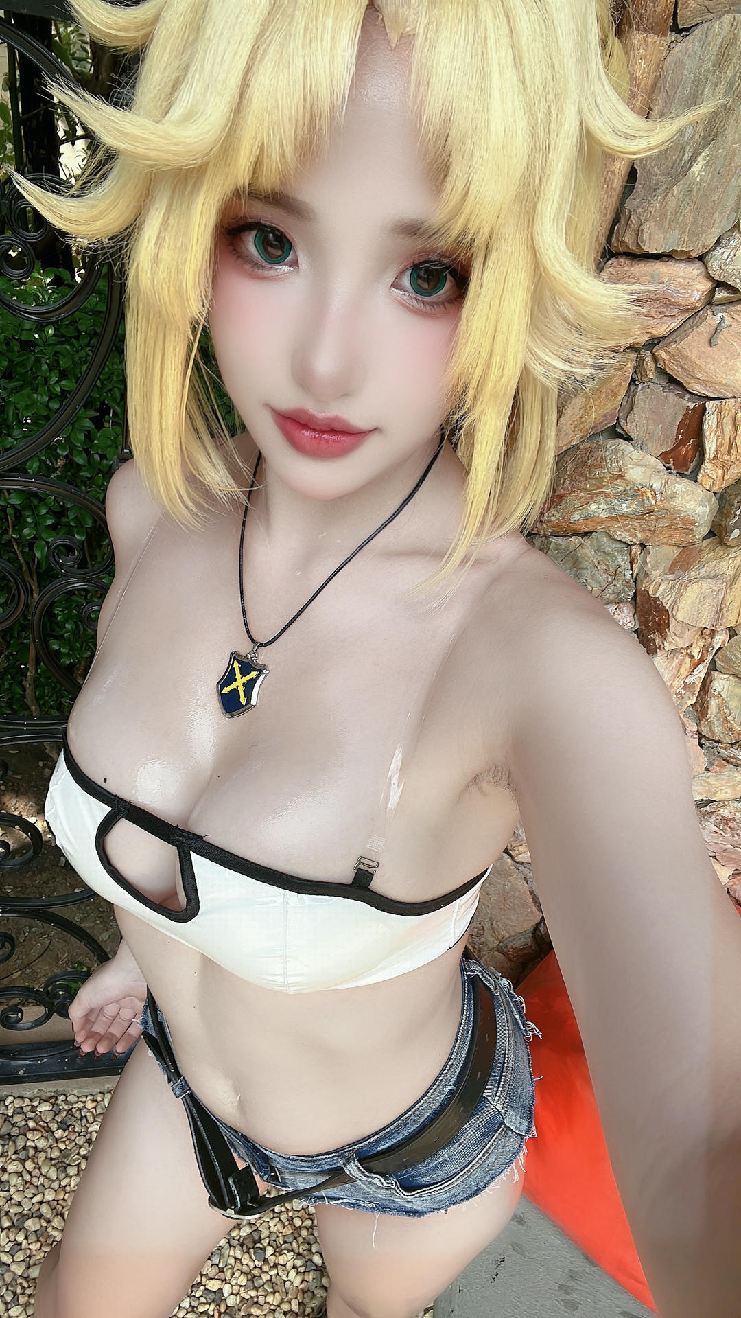 越南美女coser puypuychan - NO.005 プィプィ (Puypuychan) cosplay Mordred FateGrand Order [196P5V 3.21GB]-Pic_第8集