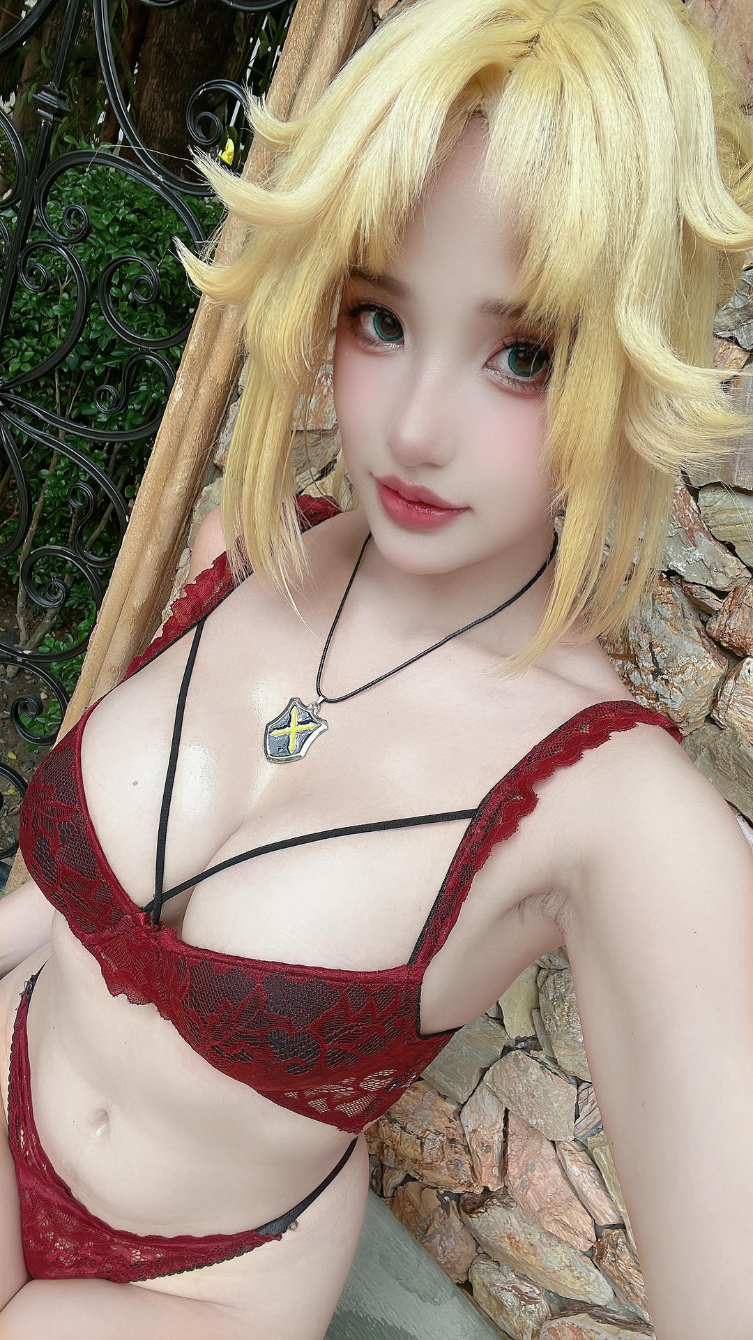 越南美女coser puypuychan - NO.005 プィプィ (Puypuychan) cosplay Mordred FateGrand Order [196P5V 3.21GB]-Pic_第9集