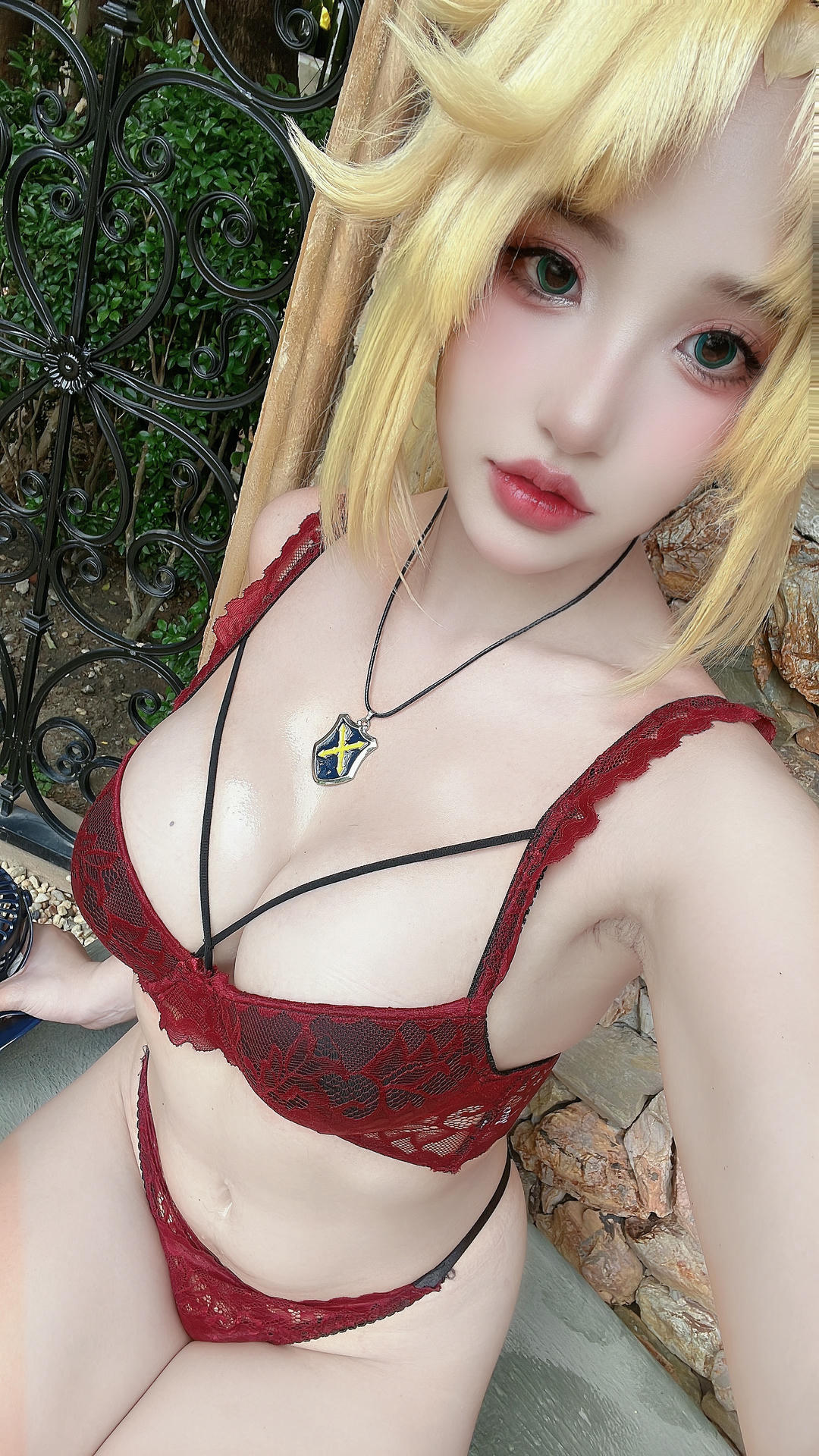 越南美女coser puypuychan - NO.005 プィプィ (Puypuychan) cosplay Mordred FateGrand Order [196P5V 3.21GB]-Pic_第9集
