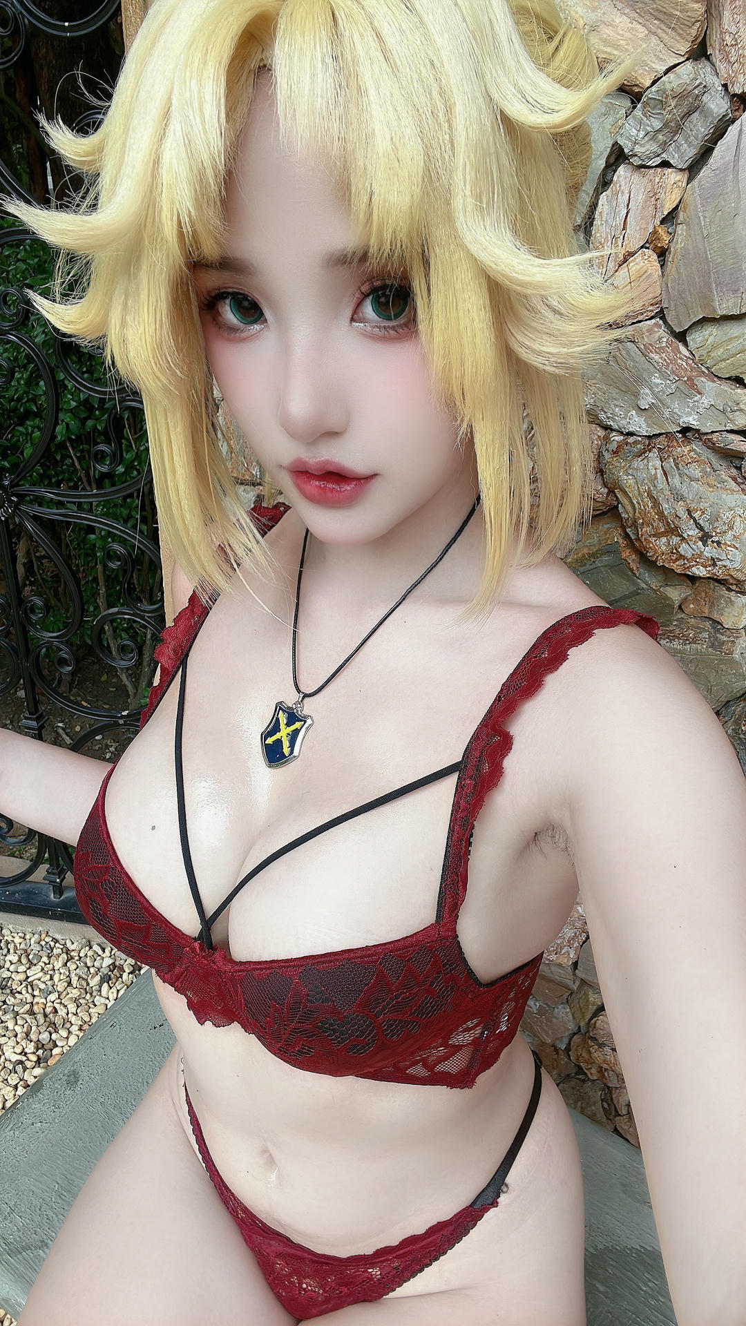 越南美女coser puypuychan - NO.005 プィプィ (Puypuychan) cosplay Mordred FateGrand Order [196P5V 3.21GB]-Pic_第9集