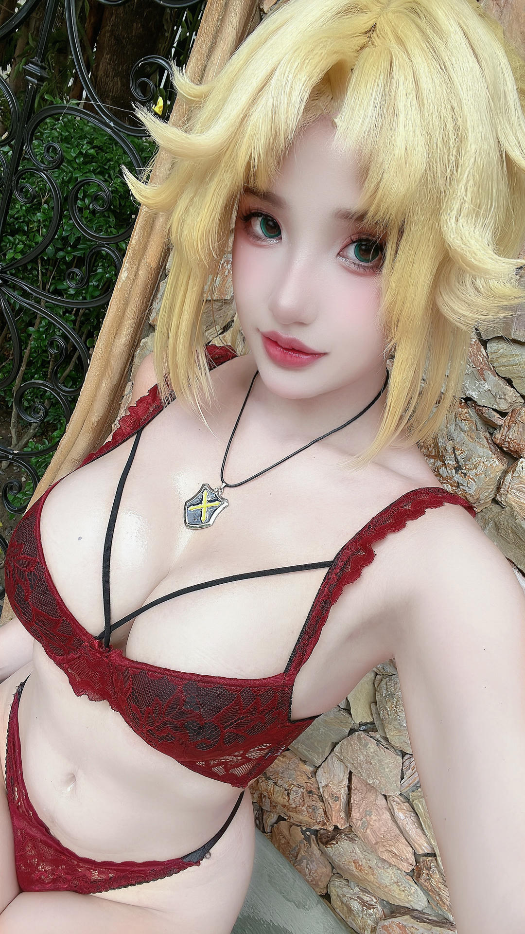 越南美女coser puypuychan - NO.005 プィプィ (Puypuychan) cosplay Mordred FateGrand Order [196P5V 3.21GB]-Pic_第9集