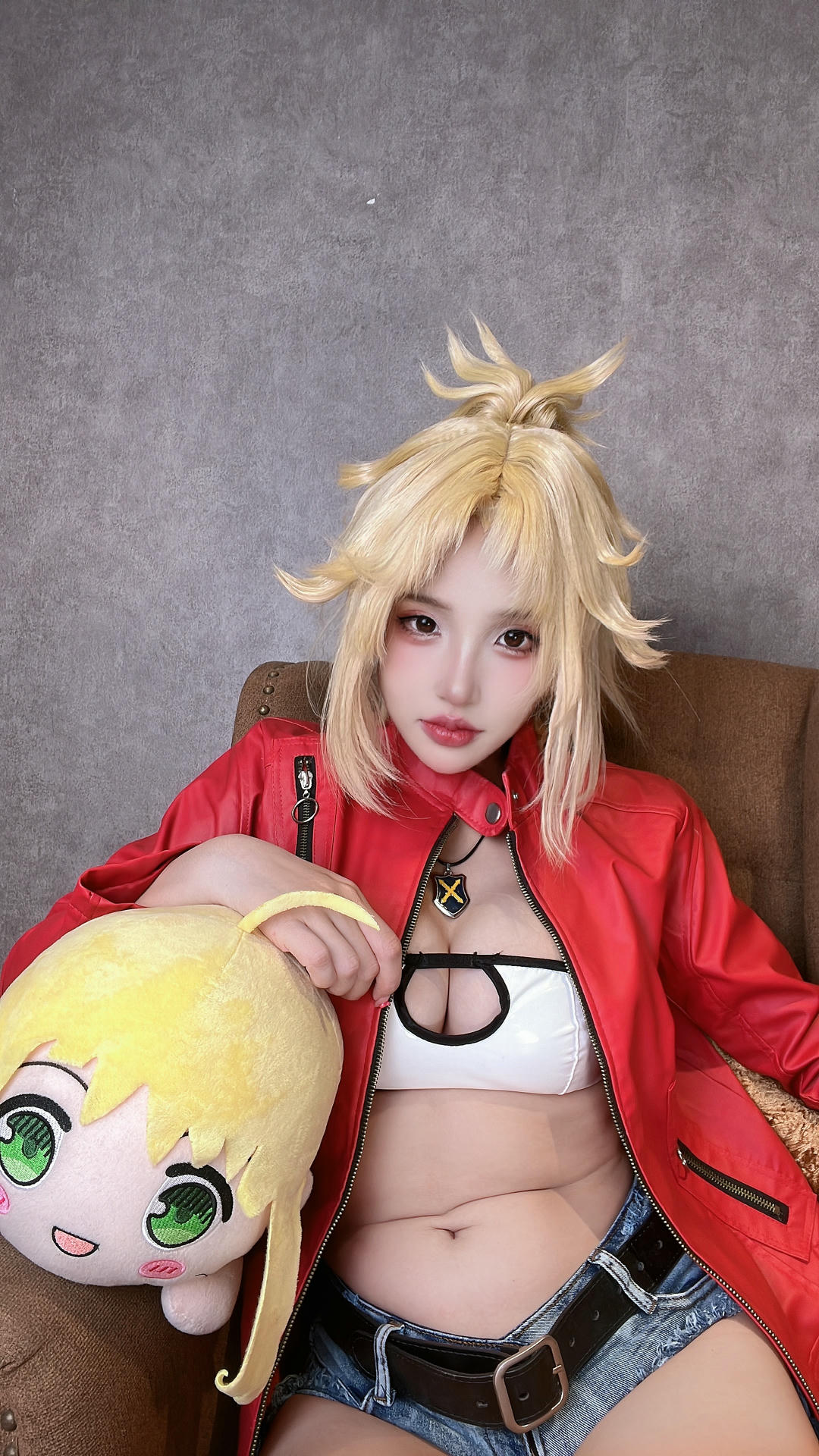 越南美女coser puypuychan - NO.005 プィプィ (Puypuychan) cosplay Mordred FateGrand Order [196P5V 3.21GB]-Pic_第10集