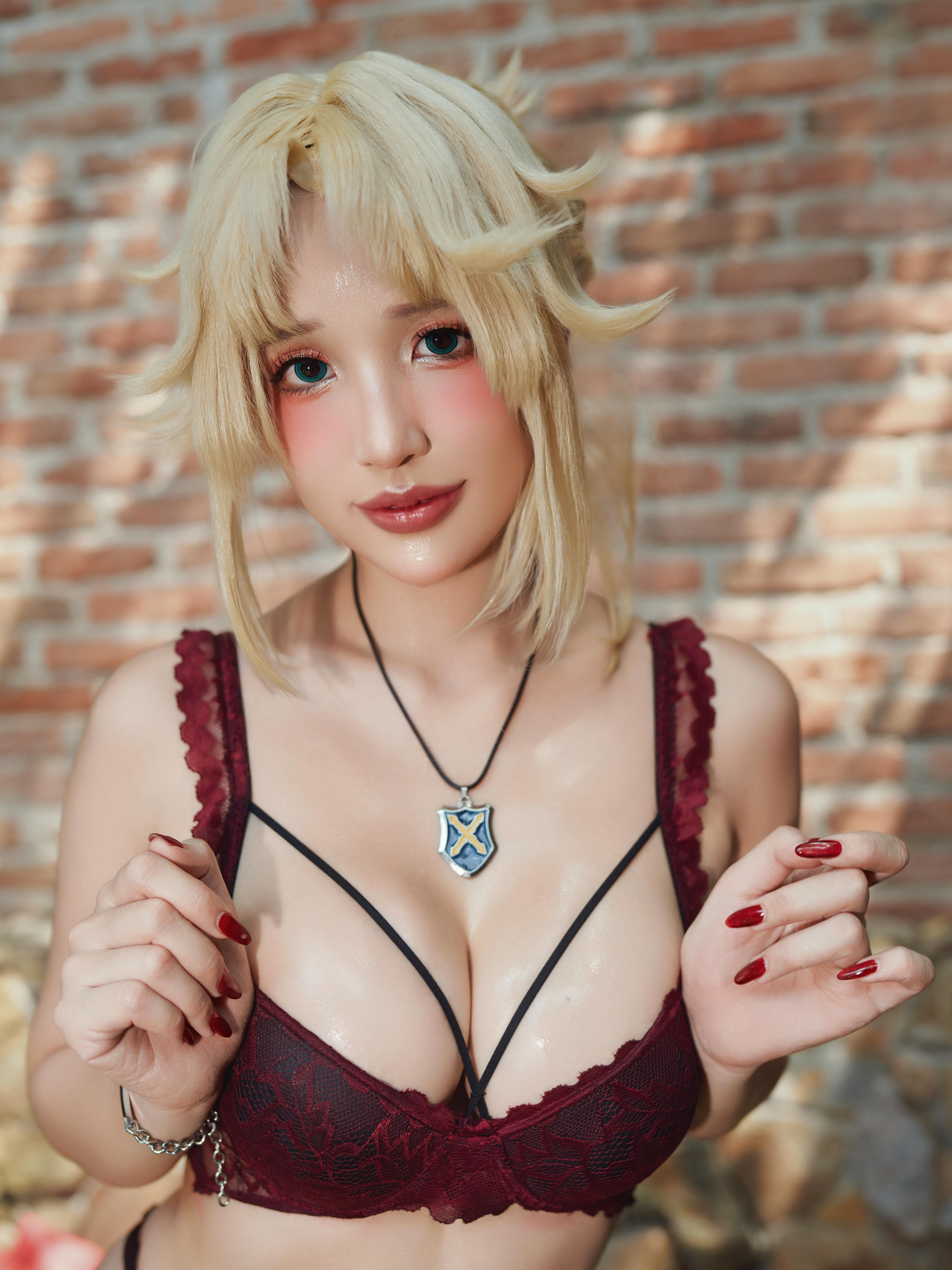 越南美女coser puypuychan - NO.005 プィプィ (Puypuychan) cosplay Mordred FateGrand Order [196P5V 3.21GB]-Pic_第5集