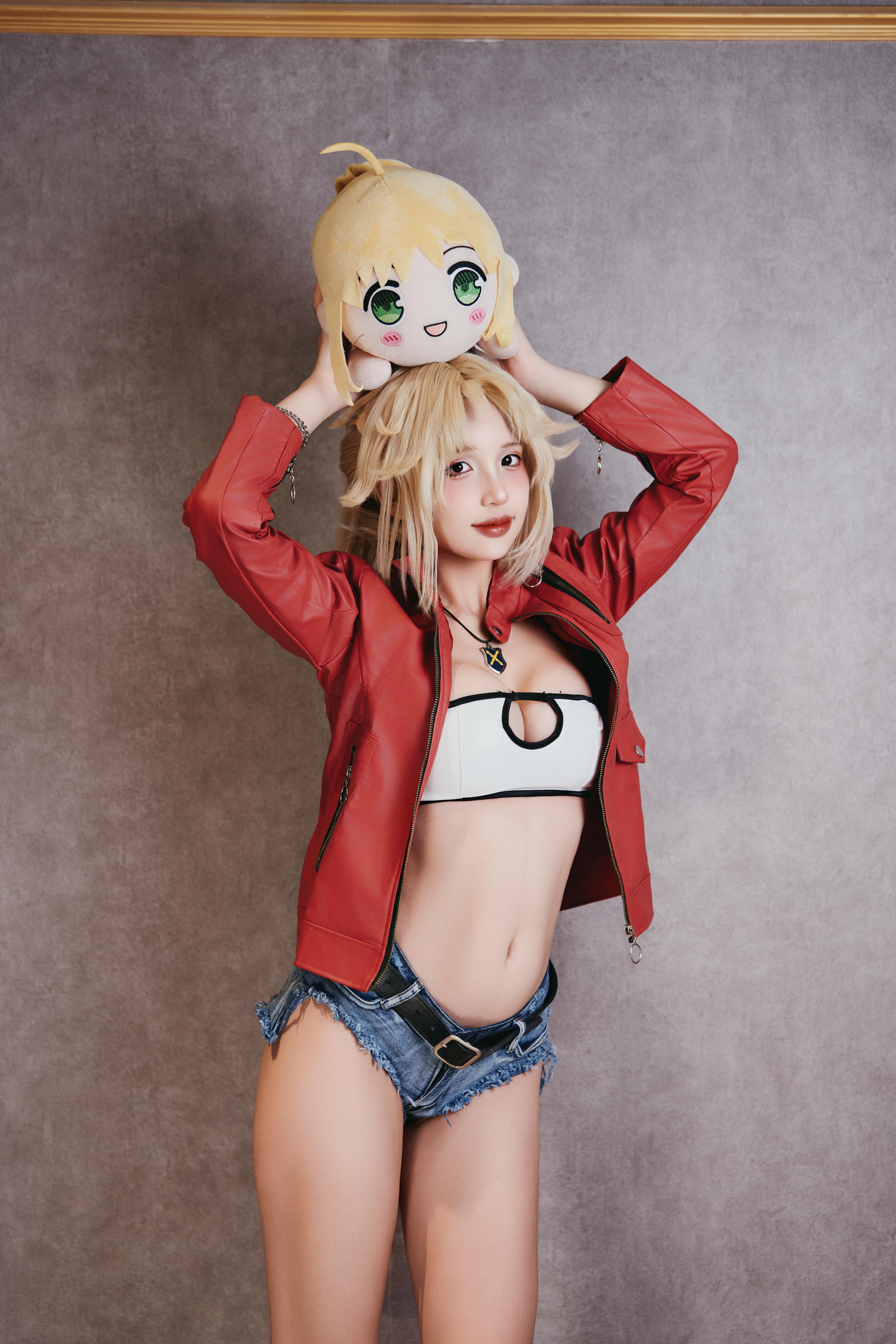越南美女coser puypuychan - NO.005 プィプィ (Puypuychan) cosplay Mordred FateGrand Order [196P5V 3.21GB]-Pic_第5集