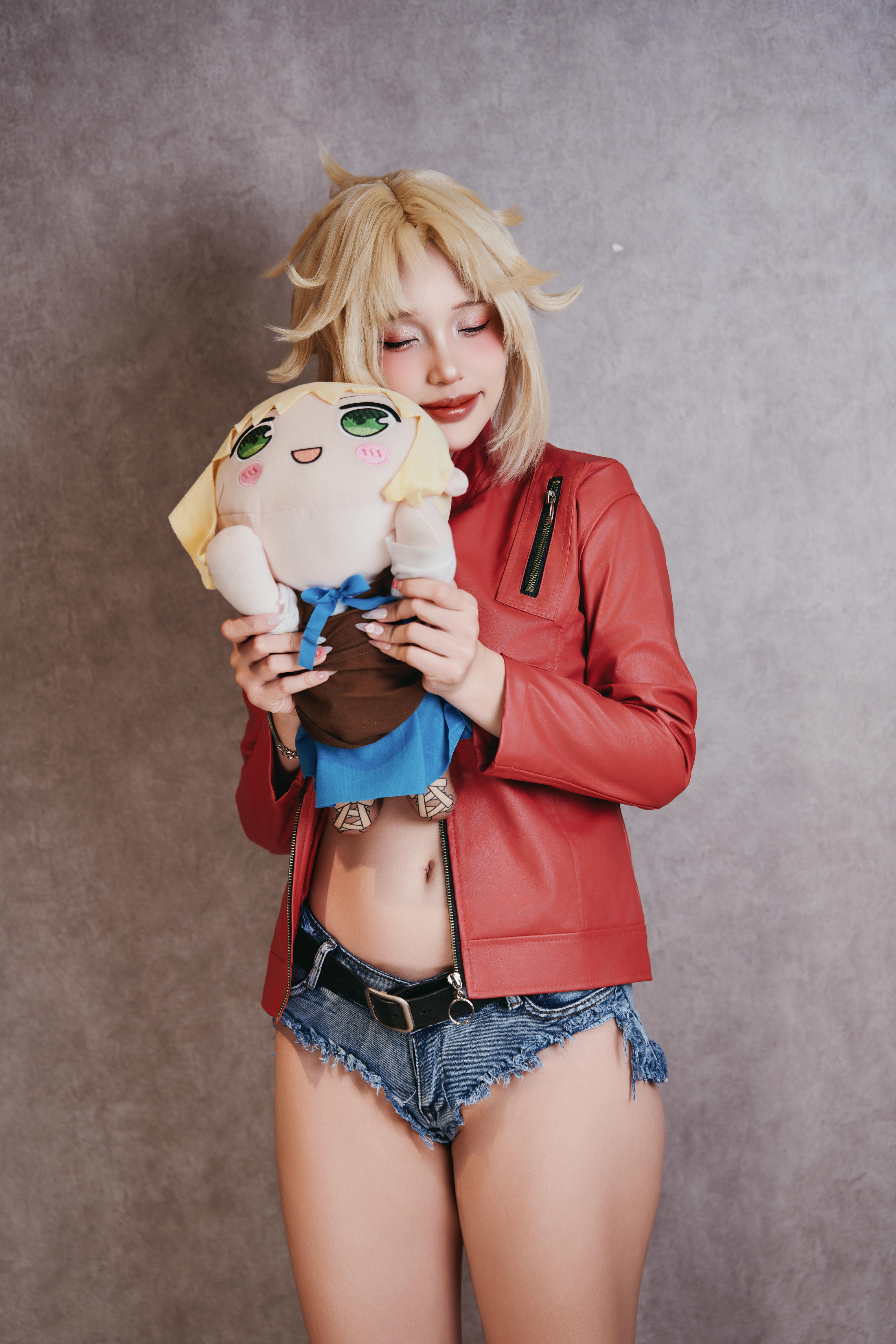 越南美女coser puypuychan - NO.005 プィプィ (Puypuychan) cosplay Mordred FateGrand Order [196P5V 3.21GB]-Pic_第5集