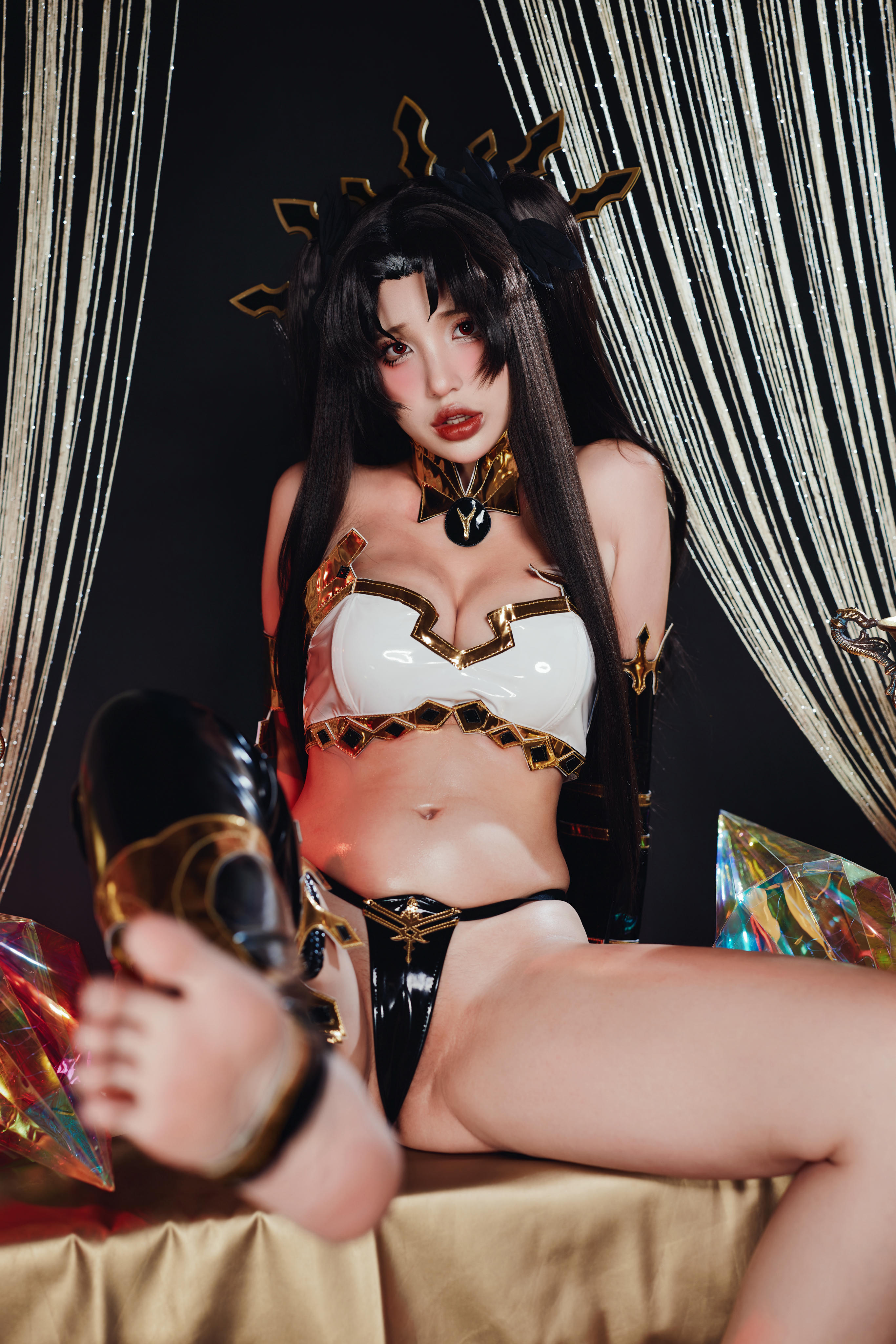 越南美女coser puypuychan - NO.006 プィプィ (Puypuychan) cosplay Ishtar FateGrand Order [143P 1.68GB]_第1集