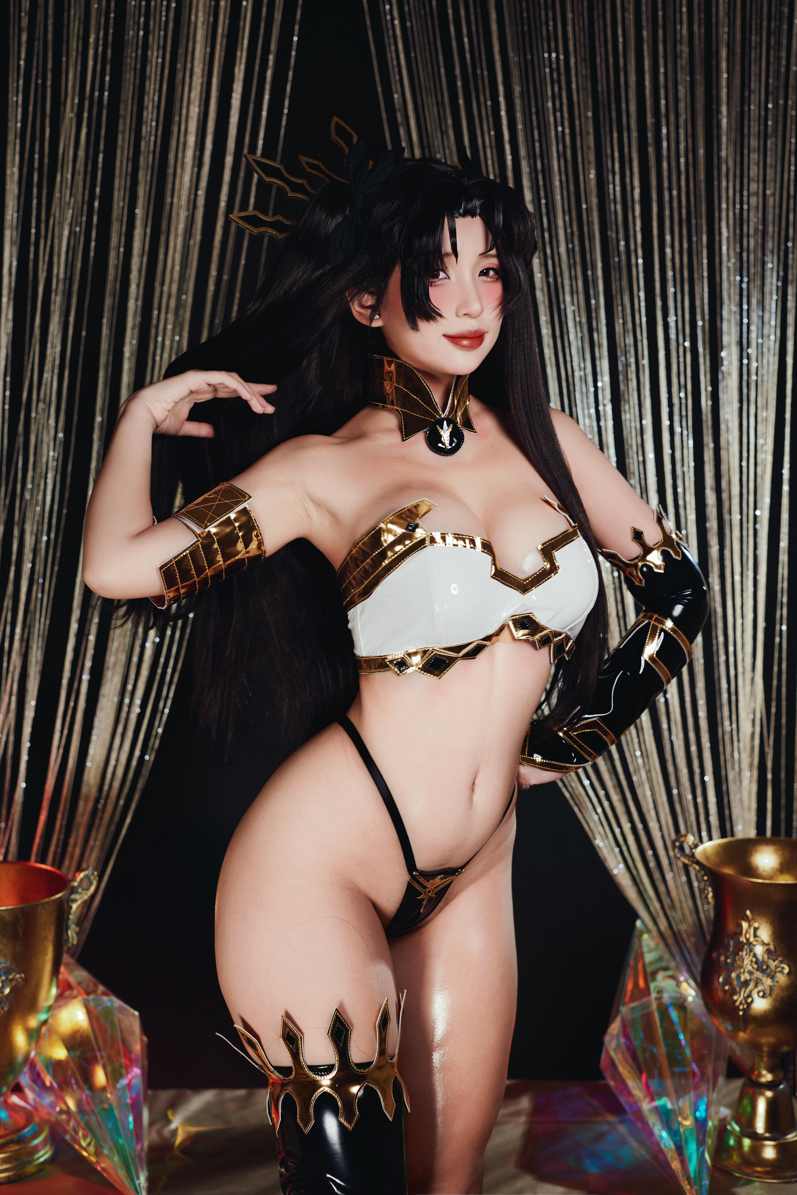 越南美女coser puypuychan - NO.006 プィプィ (Puypuychan) cosplay Ishtar FateGrand Order [143P 1.68GB]_第1集